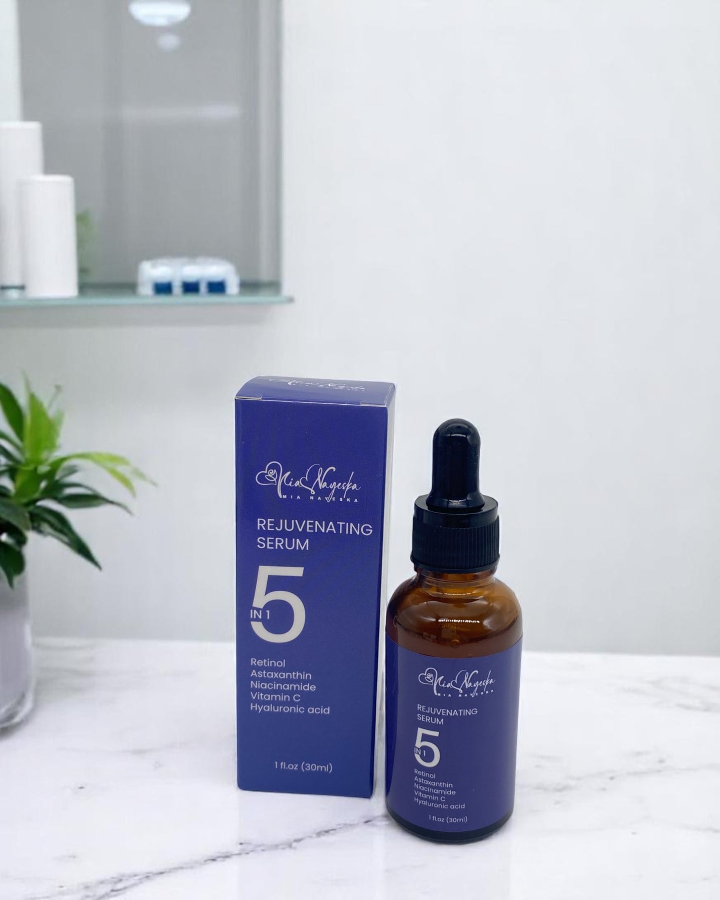 5-in-1 Rejuvenating Solutions Essence Facial Serum