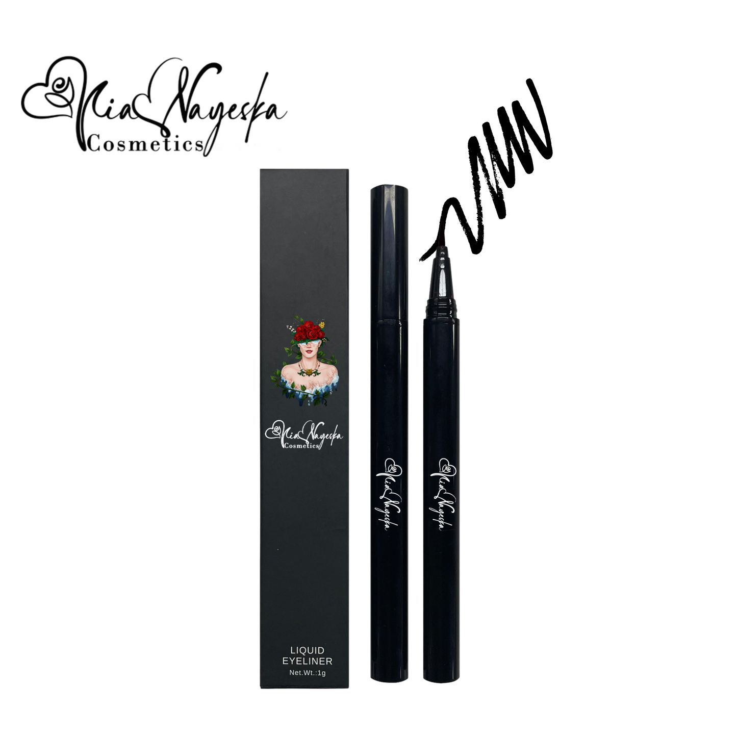 Bold Definition: Mia Nayeska Precision Eye Liner – Long-Lasting, Smudge-Free Perfection