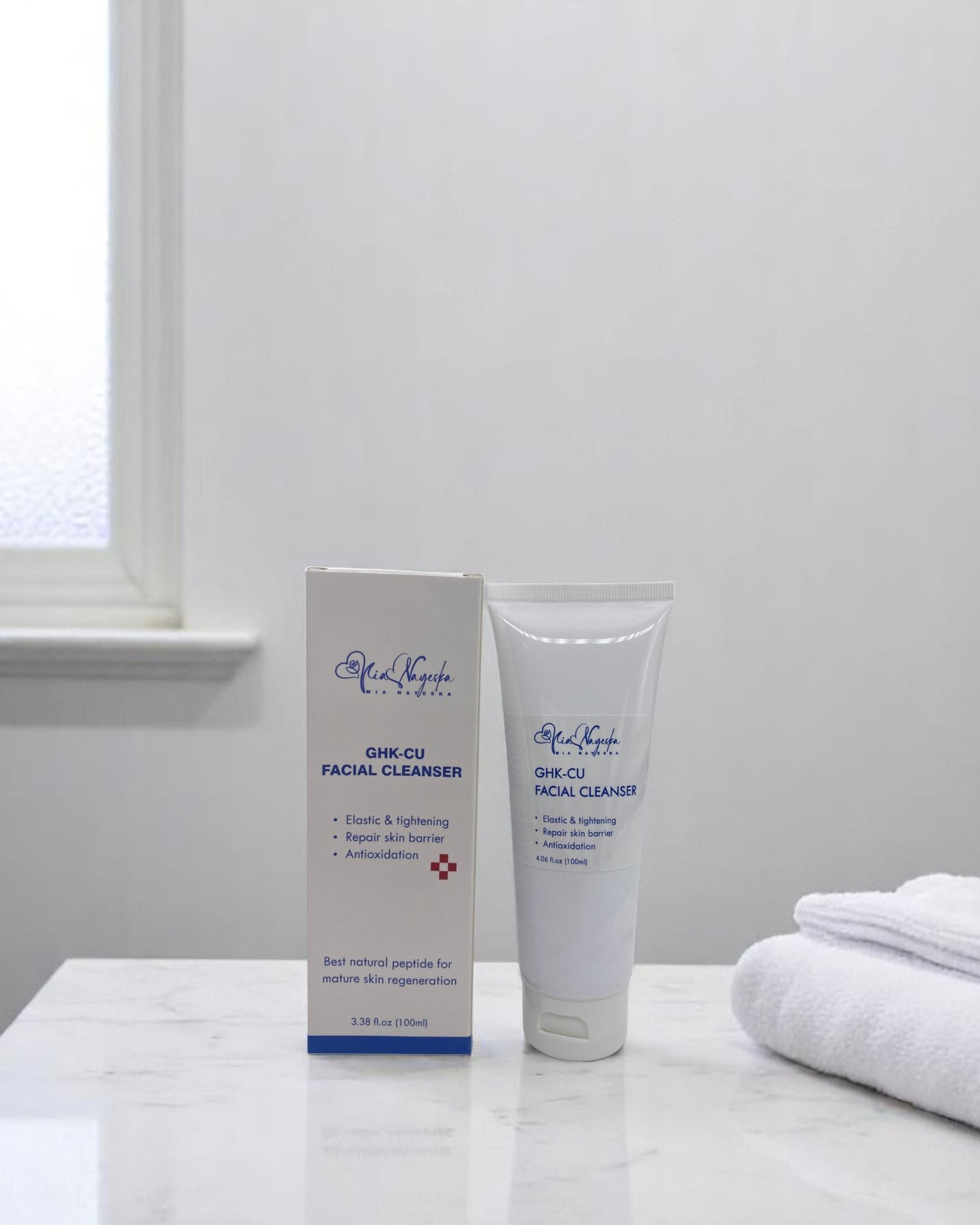 Blue Radiance: Blue Copper Peptide Cleanser – For Refreshed, Smooth & Hydrated Skin