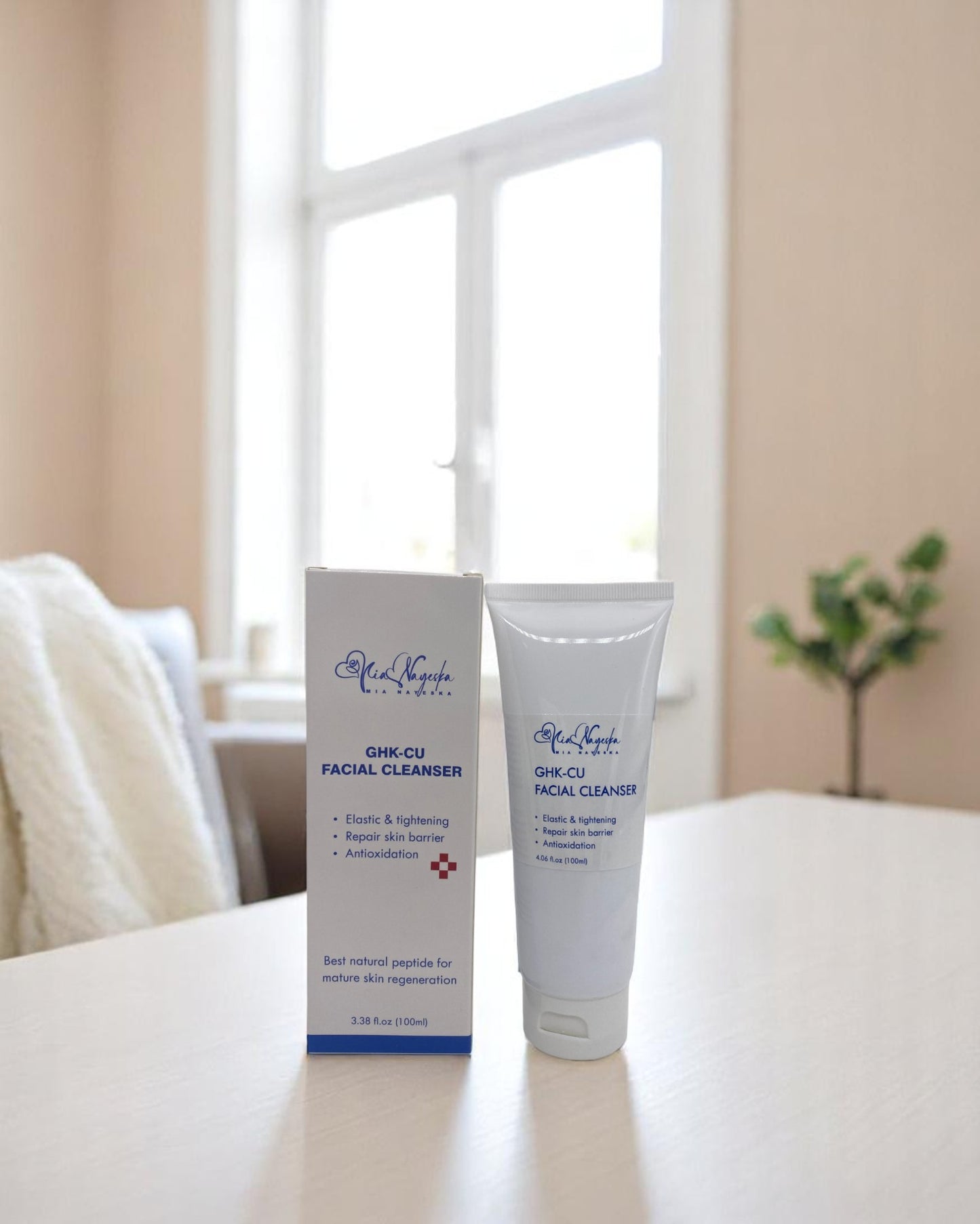 Blue Radiance: Blue Copper Peptide Cleanser – For Refreshed, Smooth & Hydrated Skin