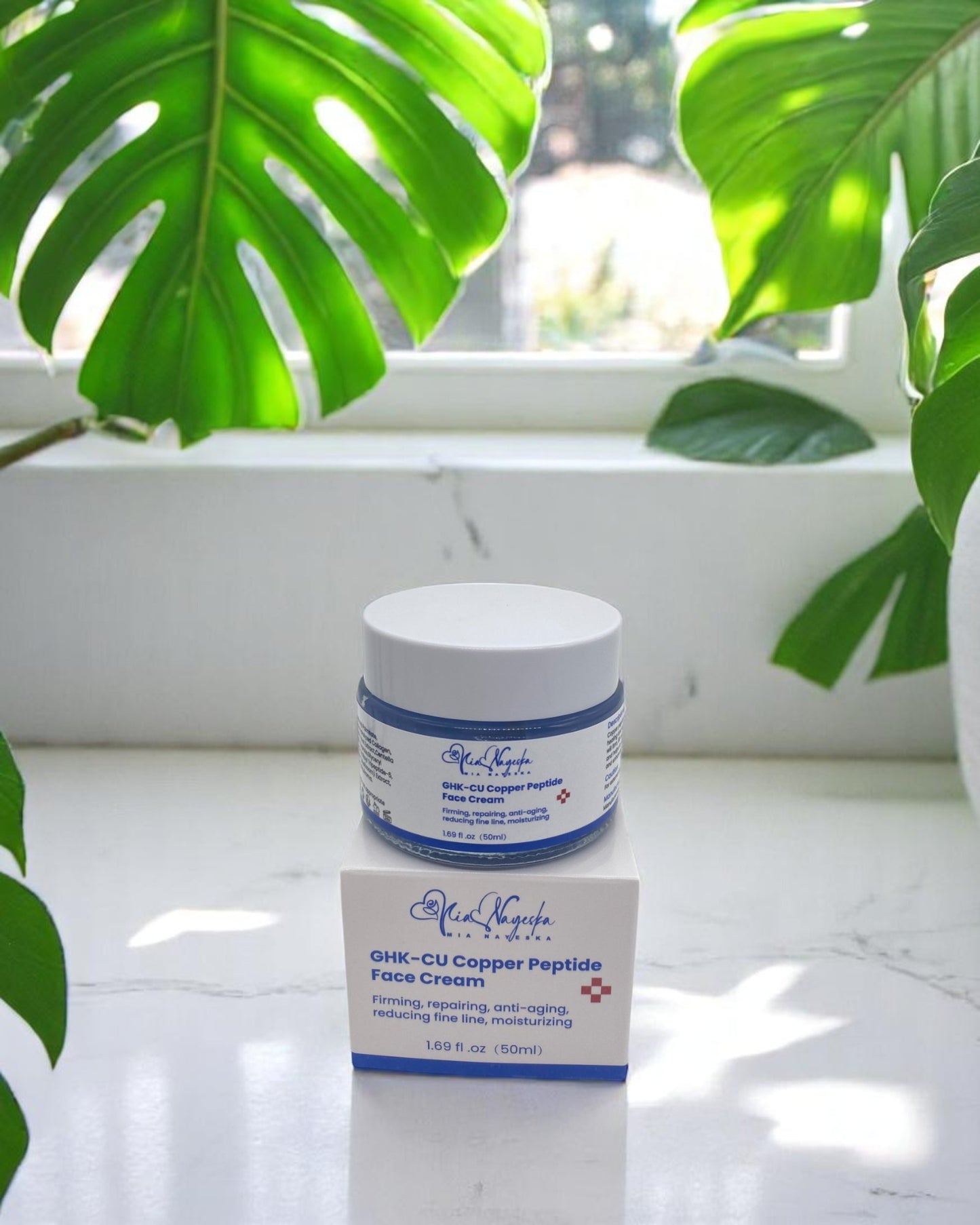 Blue Copper Peptide Cream – Hydrating & Anti-Aging Moisturizer