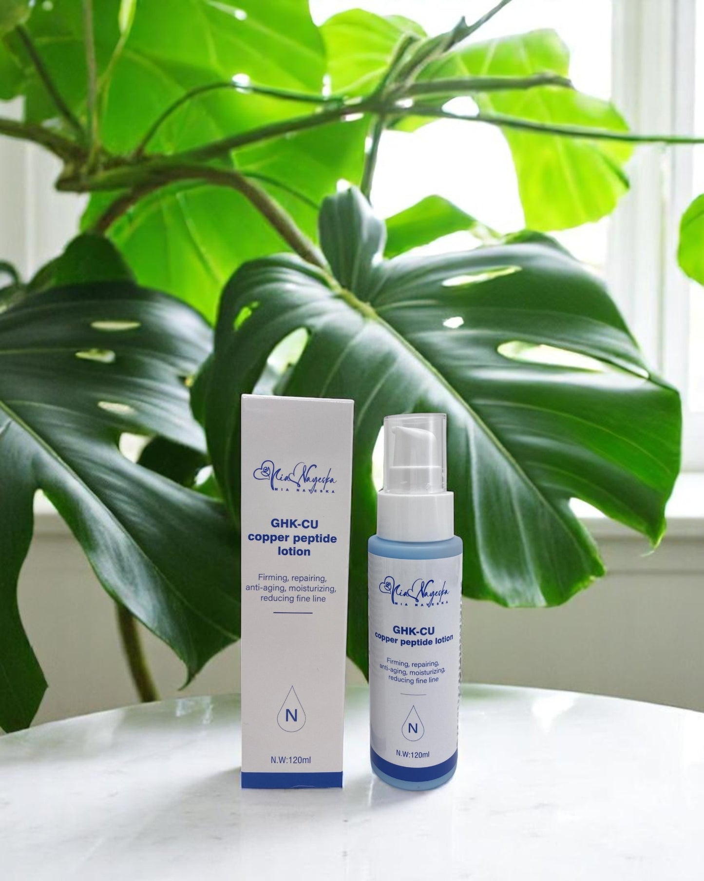 Blue Copper Peptide Lotion – Hydrating & Skin-Firming Moisturizer