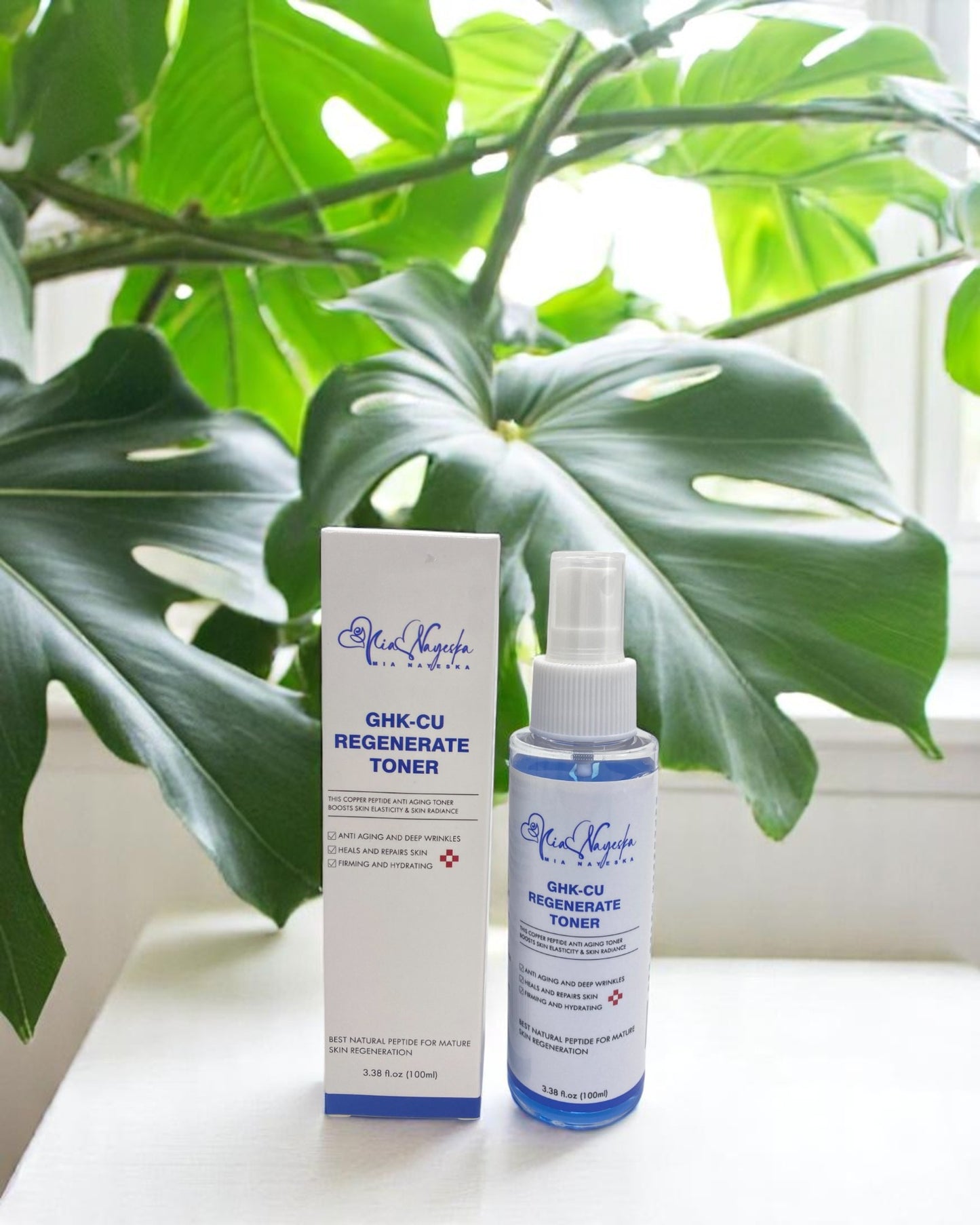 Blue Copper Peptide Toner – Hydrating & Skin Renewal Formula