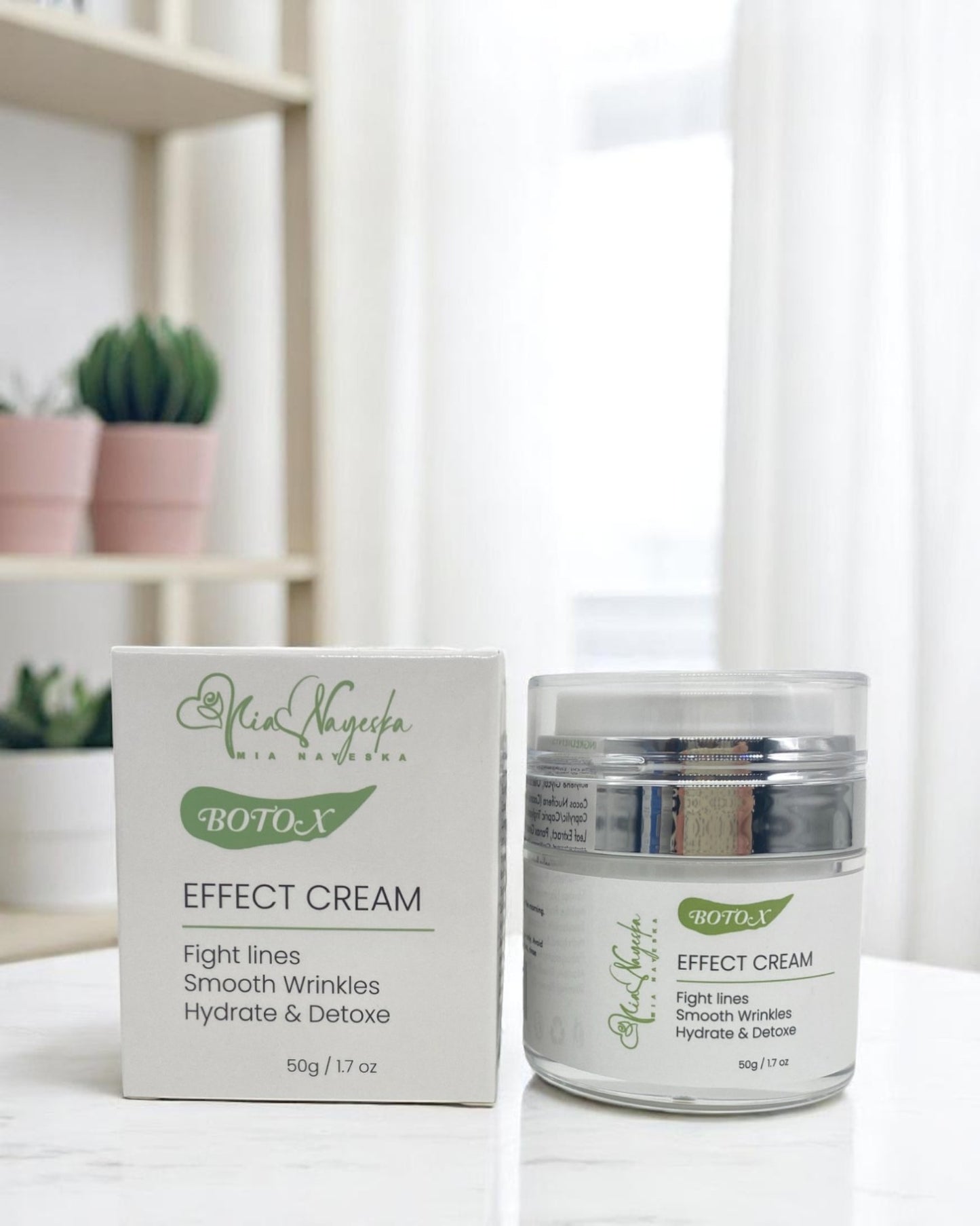Botox Effect Cream – For Firmer, Smoother & Youthful-Looking Skin
