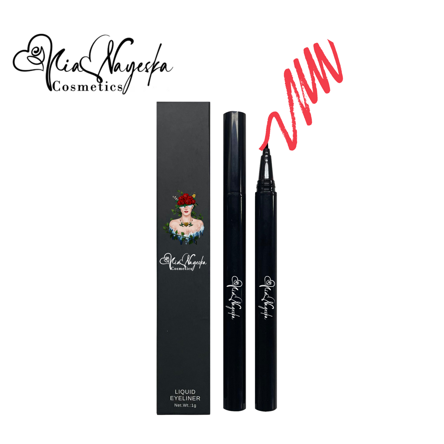 Bold Definition: Mia Nayeska Precision Eye Liner – Long-Lasting, Smudge-Free Perfection