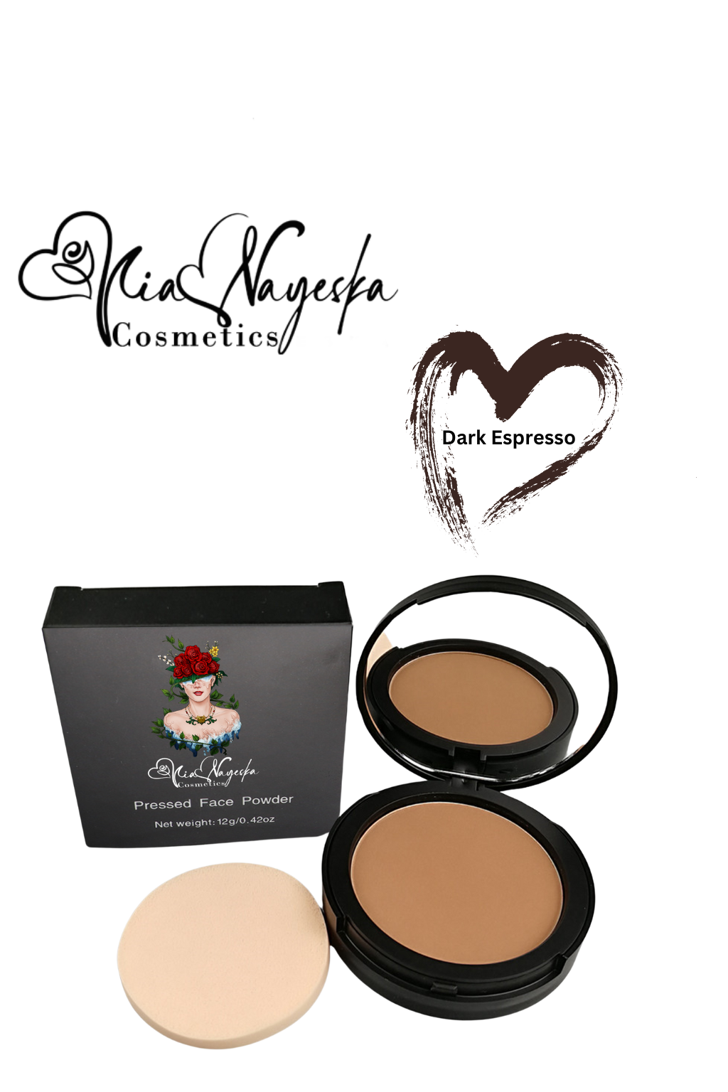 Impeccable Glow: Mia Nayeska Pressed Powder – Smooth, Airbrushed Perfection