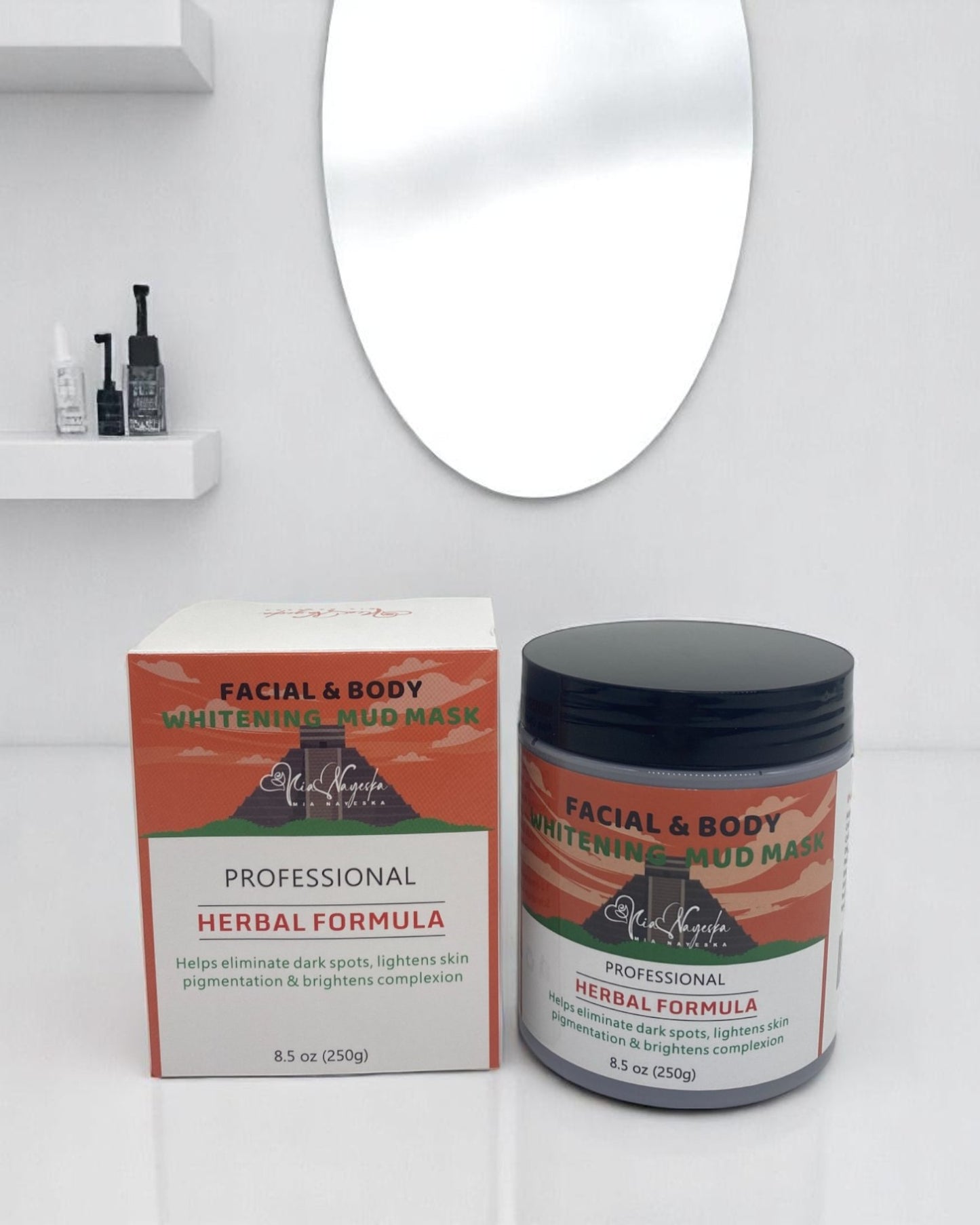 Face and Body Whitening Mud Mask – For Brighter, Balanced & Beautiful Skin
