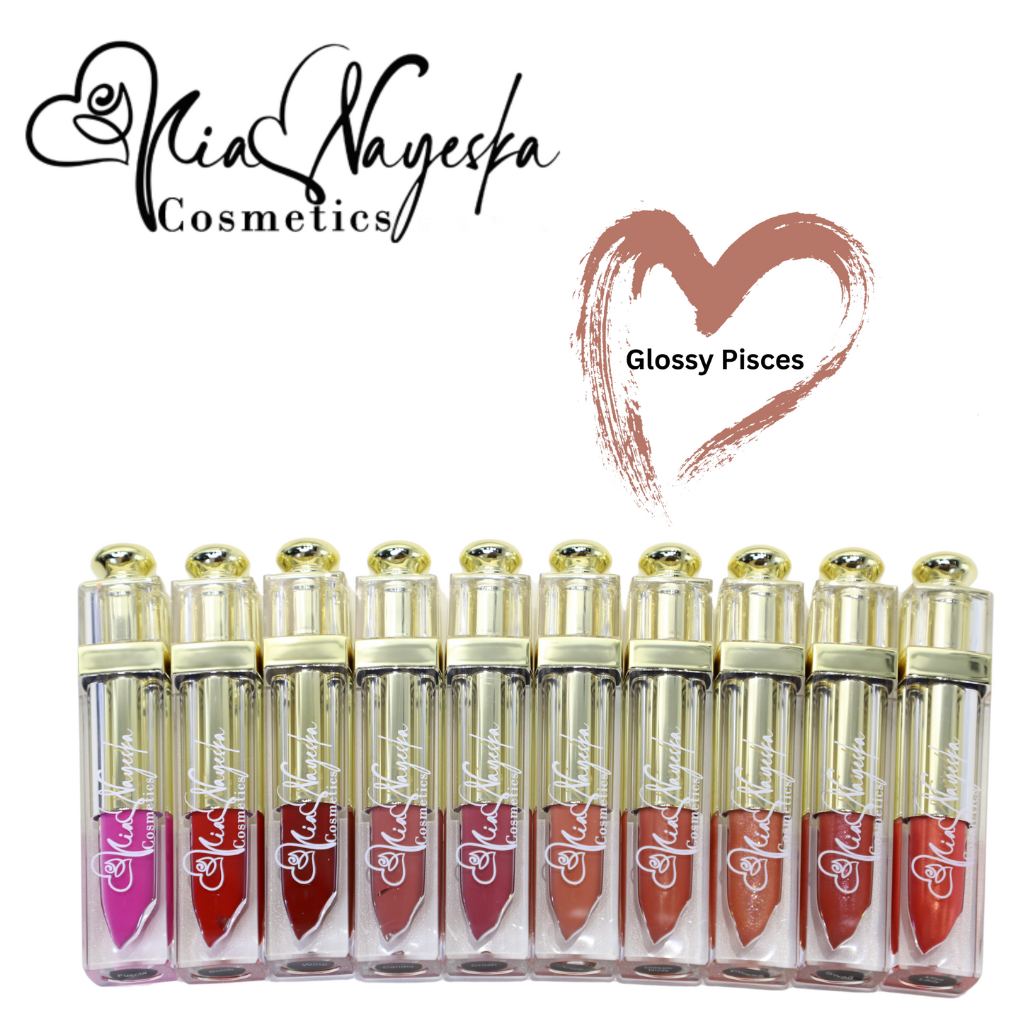 Glossy Perfection: Mia Nayeska Lip Gloss – Nourished, Vibrant, Plump Lips