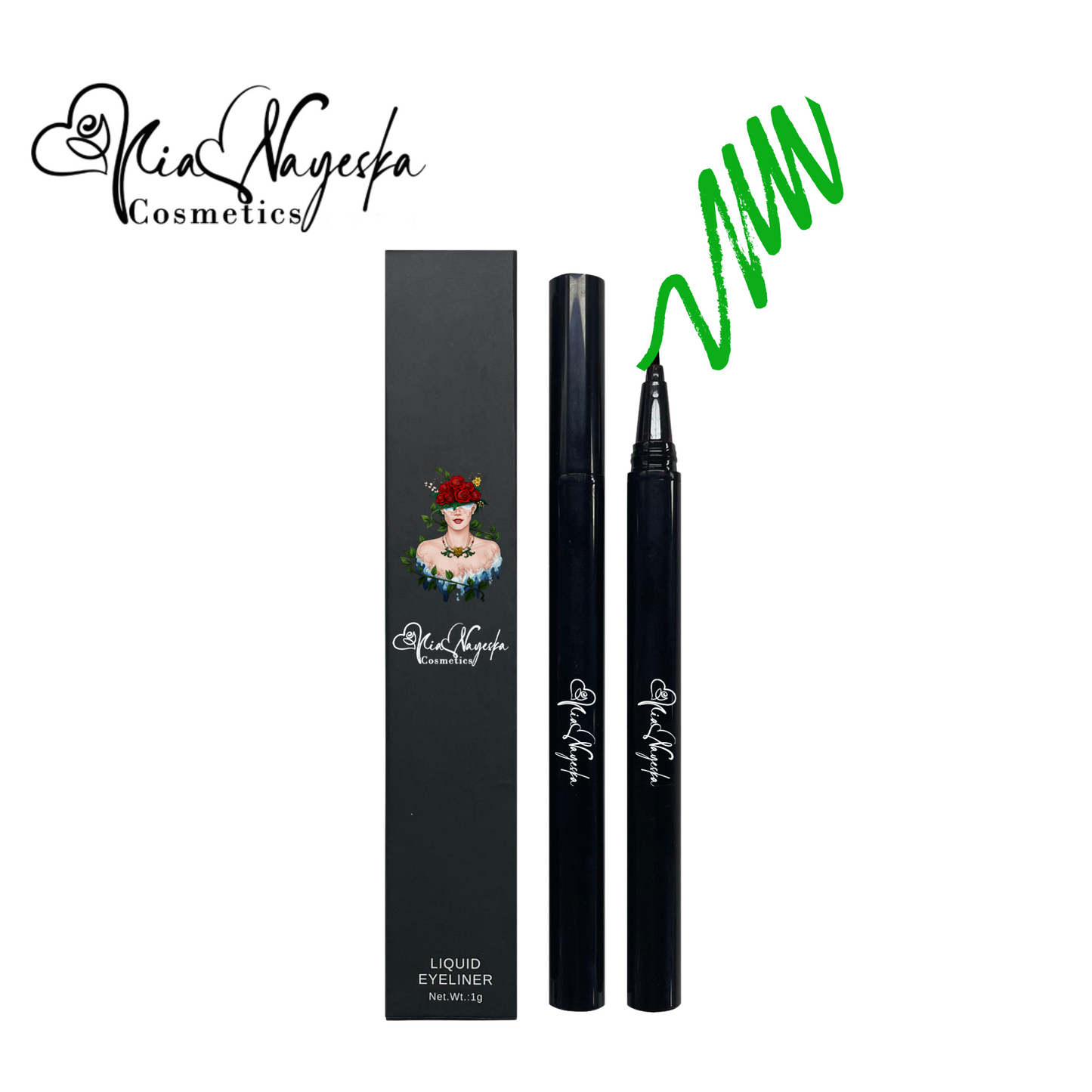 Bold Definition: Mia Nayeska Precision Eye Liner – Long-Lasting, Smudge-Free Perfection