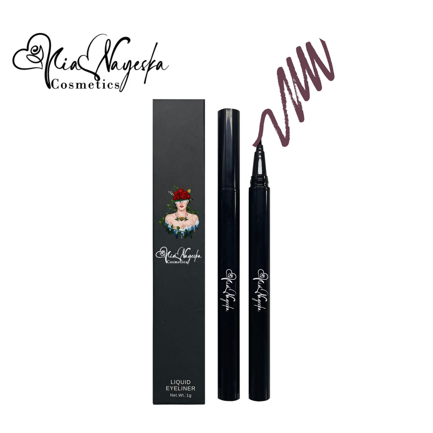 Bold Definition: Mia Nayeska Precision Eye Liner – Long-Lasting, Smudge-Free Perfection