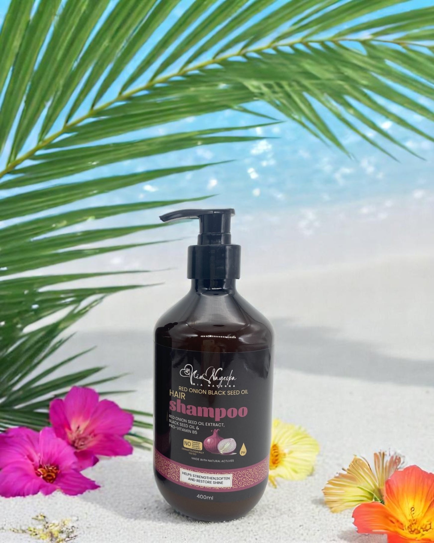 Onion Shampoo – Hair Growth & Hair Fall Control with Onion Oil & Plant Keratin
