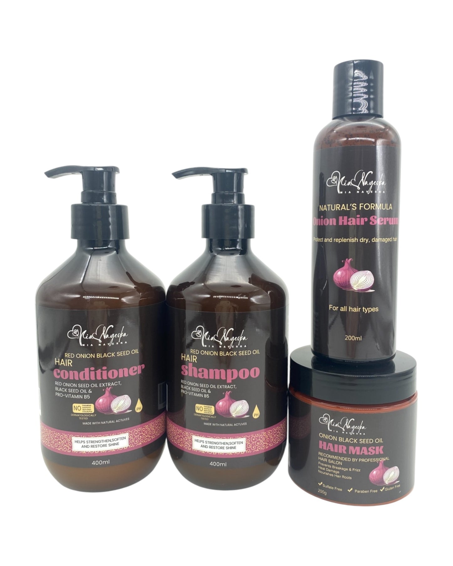 Onion Hair Kit – Complete Hair Growth & Hair Fall Control Set