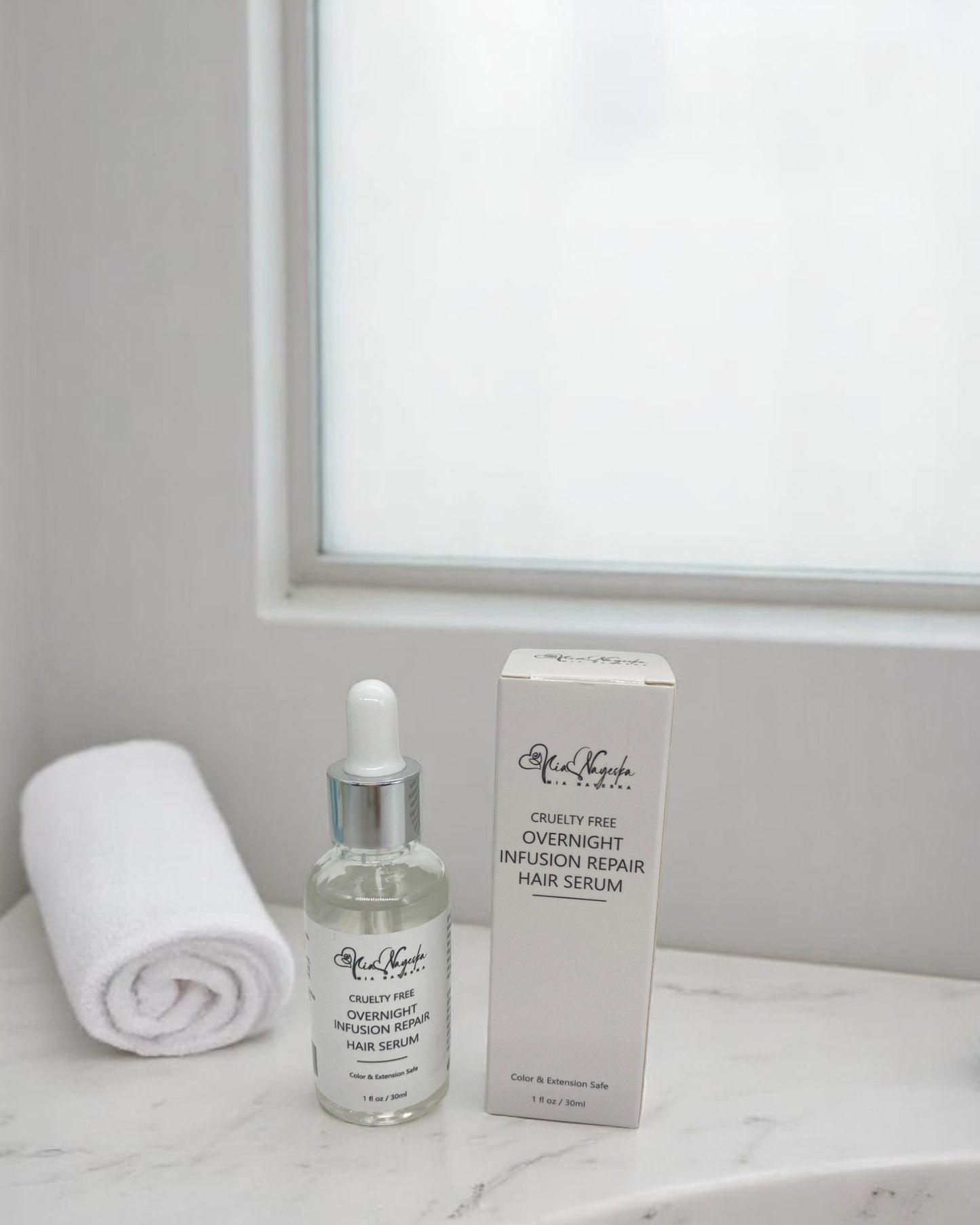 Overnight Hair Repair Serum – Hydrate, Nourish & Strengthen with Keratin & Biotin