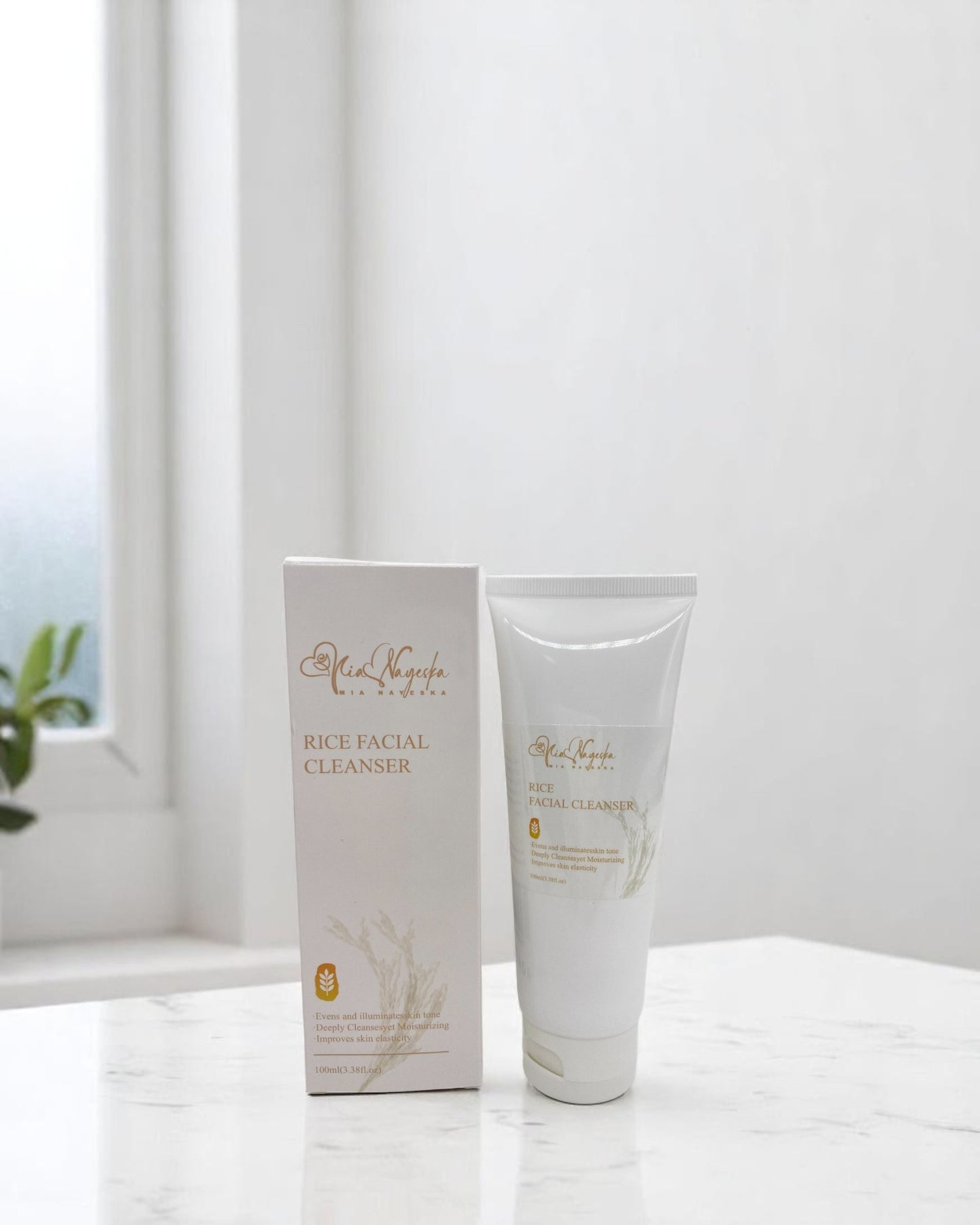 Rice Facial Care Cleanser – Brightening & Hydrating Facial Wash