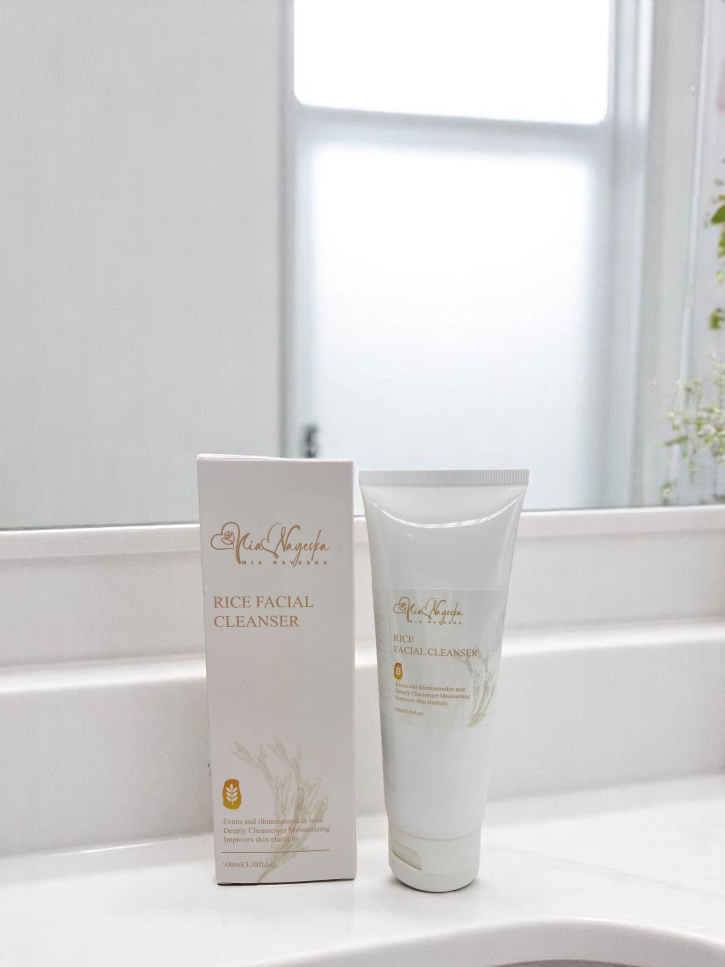 Rice Facial Care Cleanser – Brightening & Hydrating Facial Wash