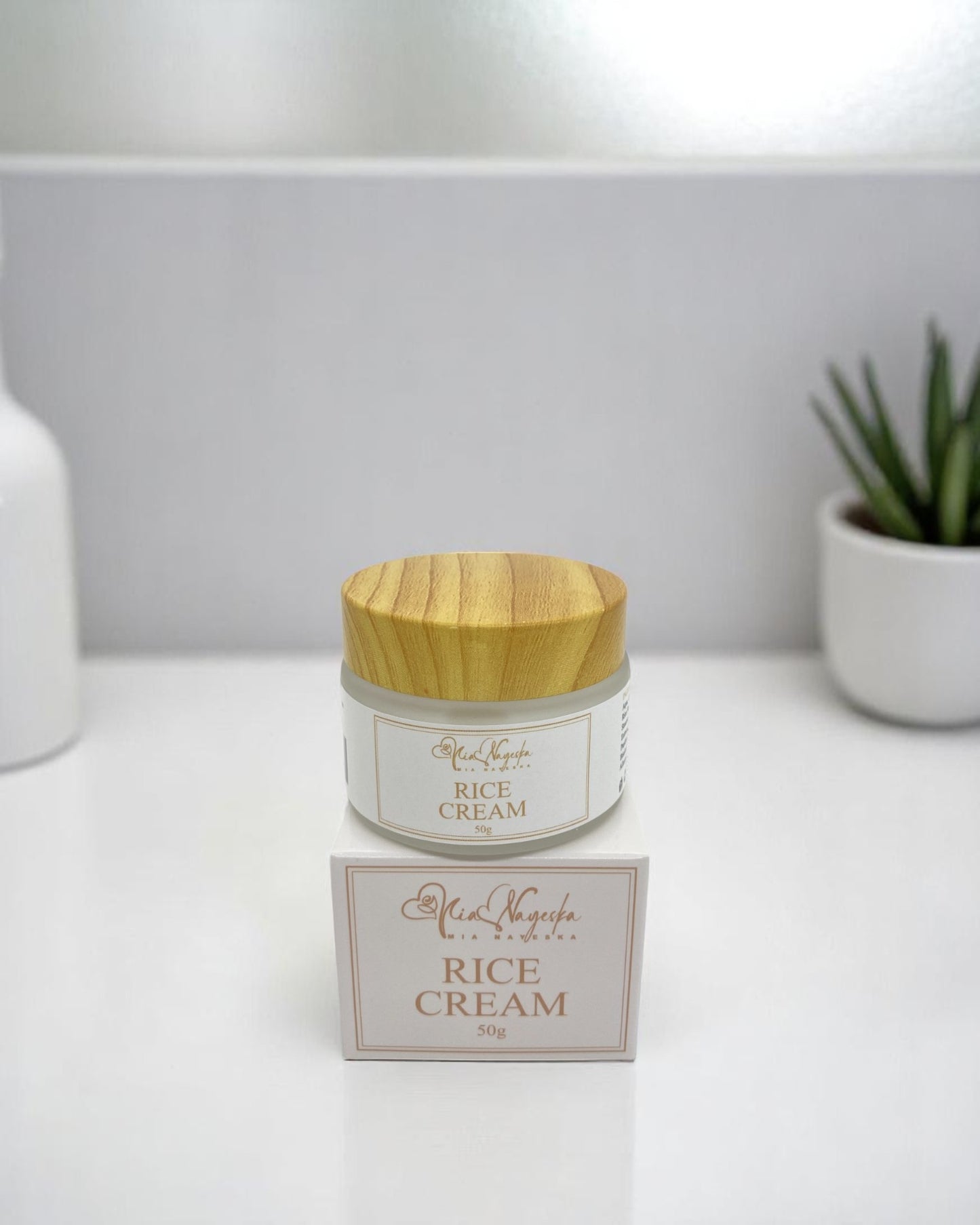Rice Facial Care Cream – Hydrating & Brightening Moisturizer