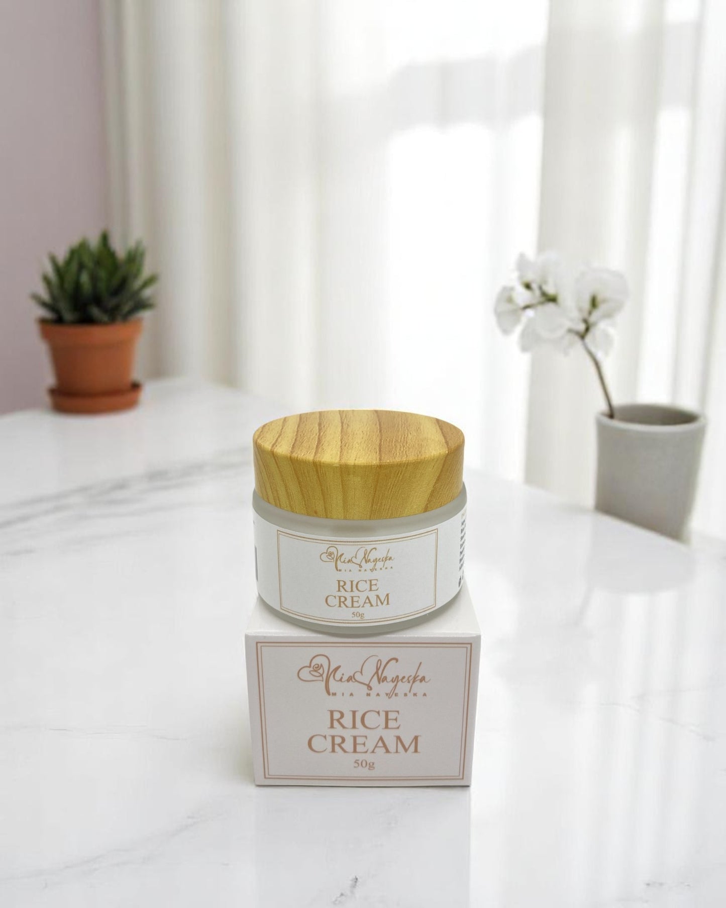 Rice Facial Care Cream – Hydrating & Brightening Moisturizer