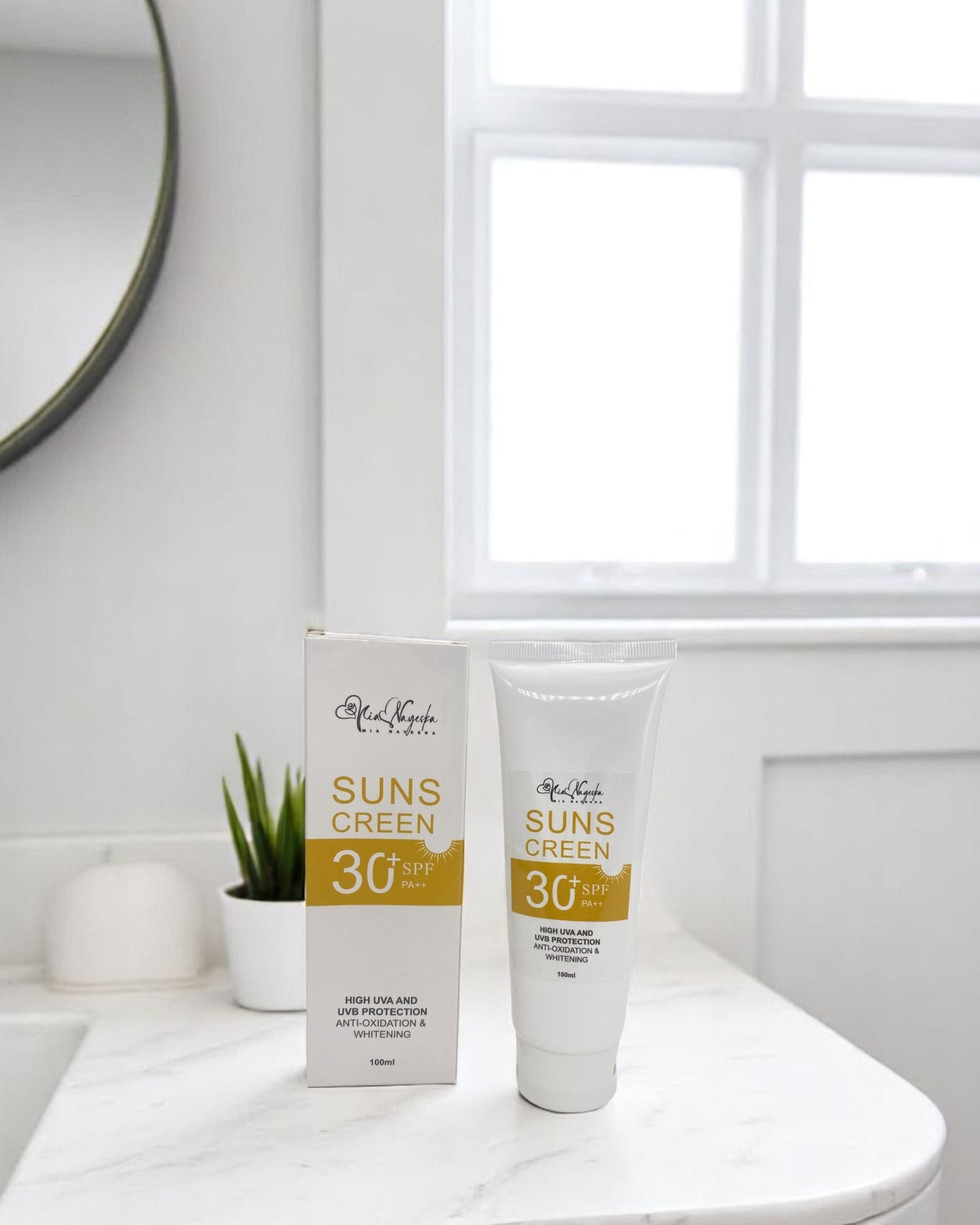 Sunscreen Cream – Moisturizing SPF 30 UV Sunblock