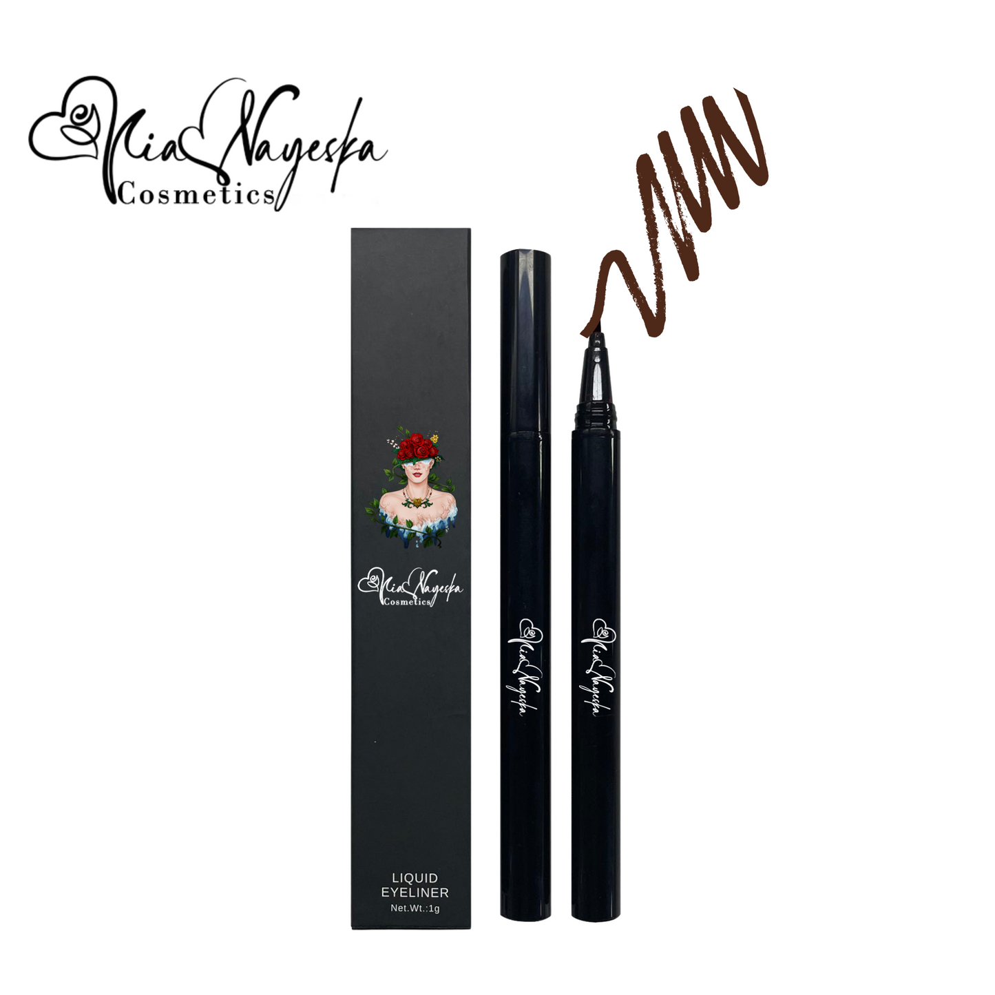 Bold Definition: Mia Nayeska Precision Eye Liner – Long-Lasting, Smudge-Free Perfection
