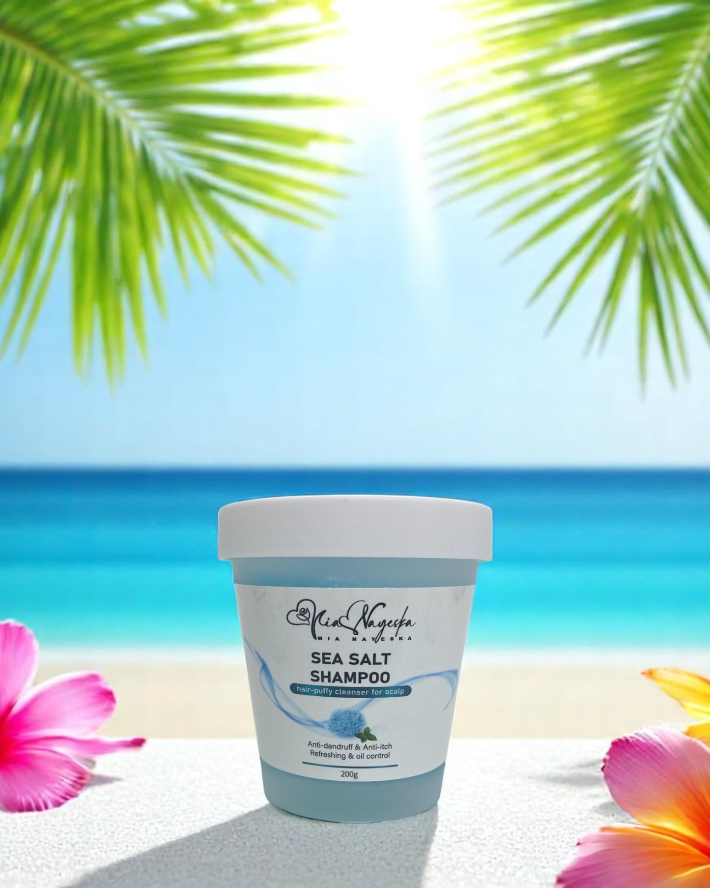 Sea Salt Mint Scalp Scrub – Deep Cleansing & Hair Treatment