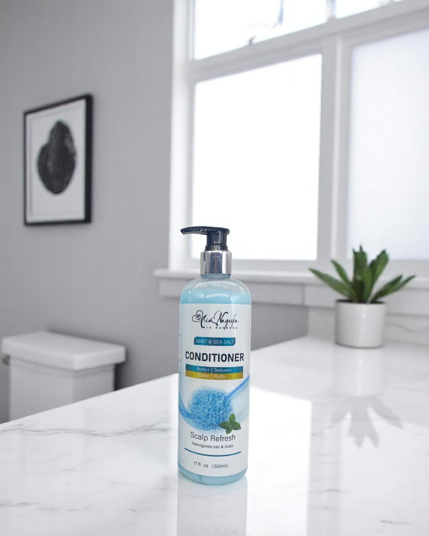 Sea Salt Mint Conditioner – Deep Hydration & Hair Treatment
