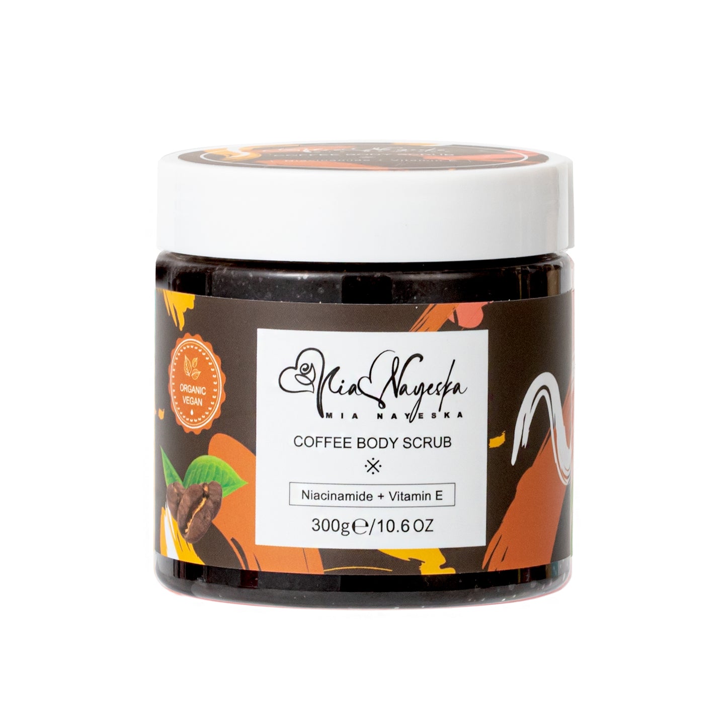 Sea Salt Body Exfoliating Organic Scrub Foaming Vegan Natural