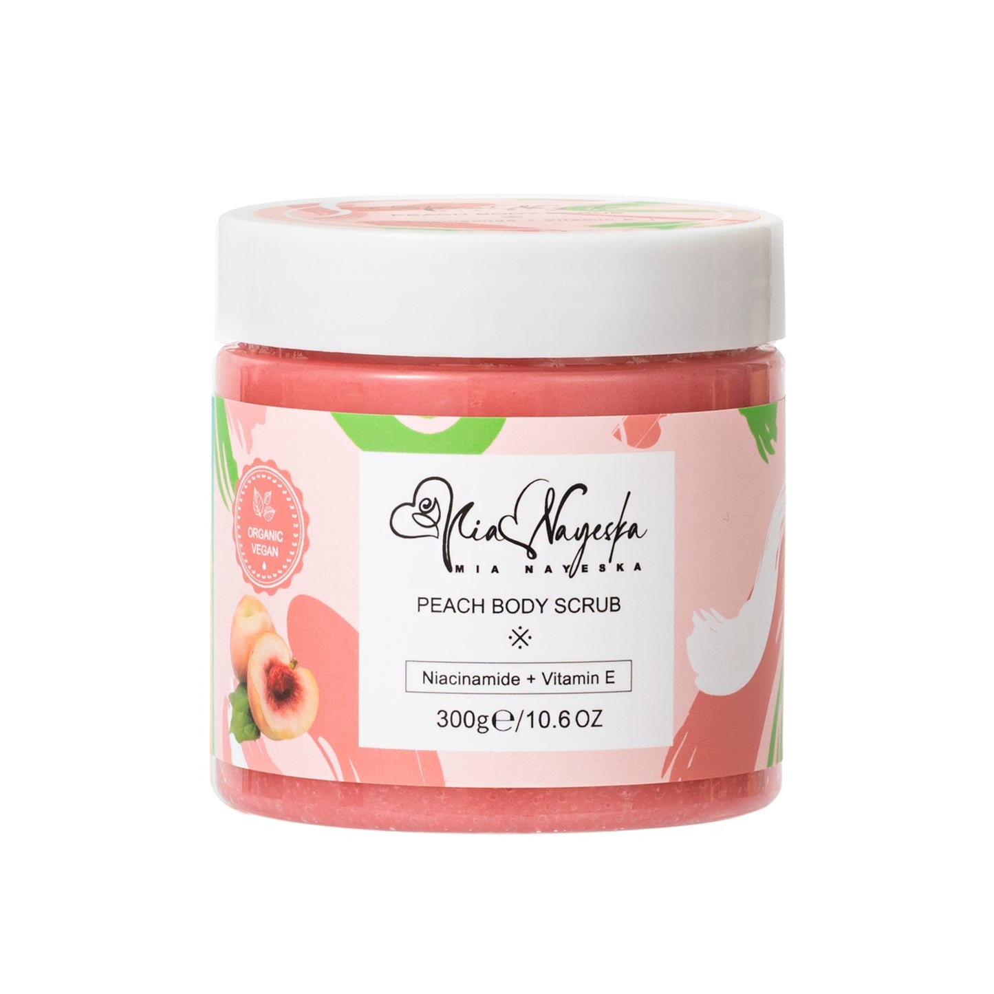 Sea Salt Body Exfoliating Organic Scrub Foaming Vegan Natural