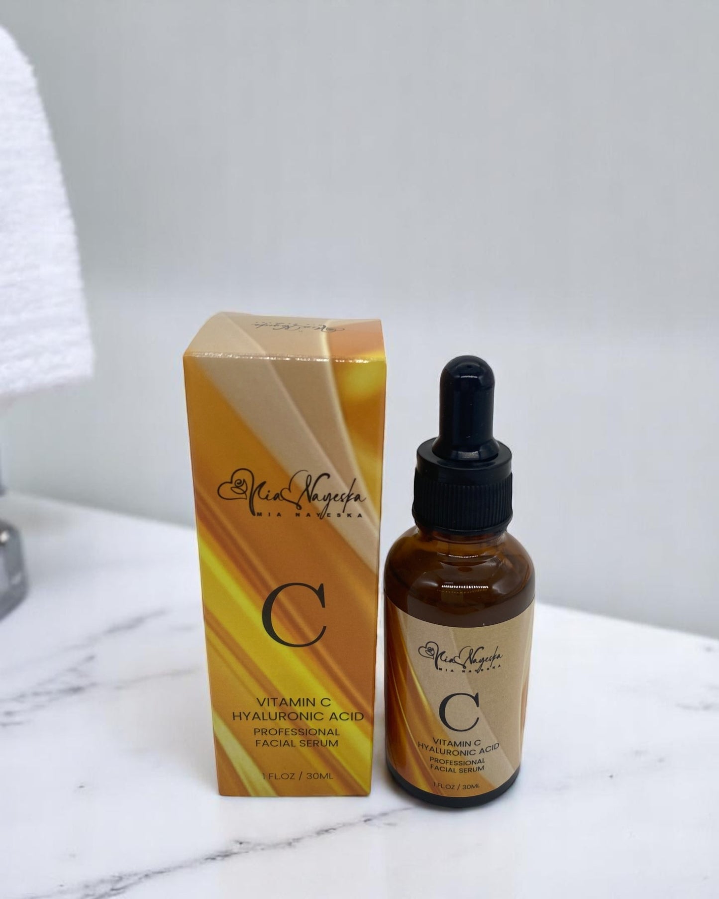 Vitamin C Anti-Aging Serum – Brightening & Firming Skin Booster