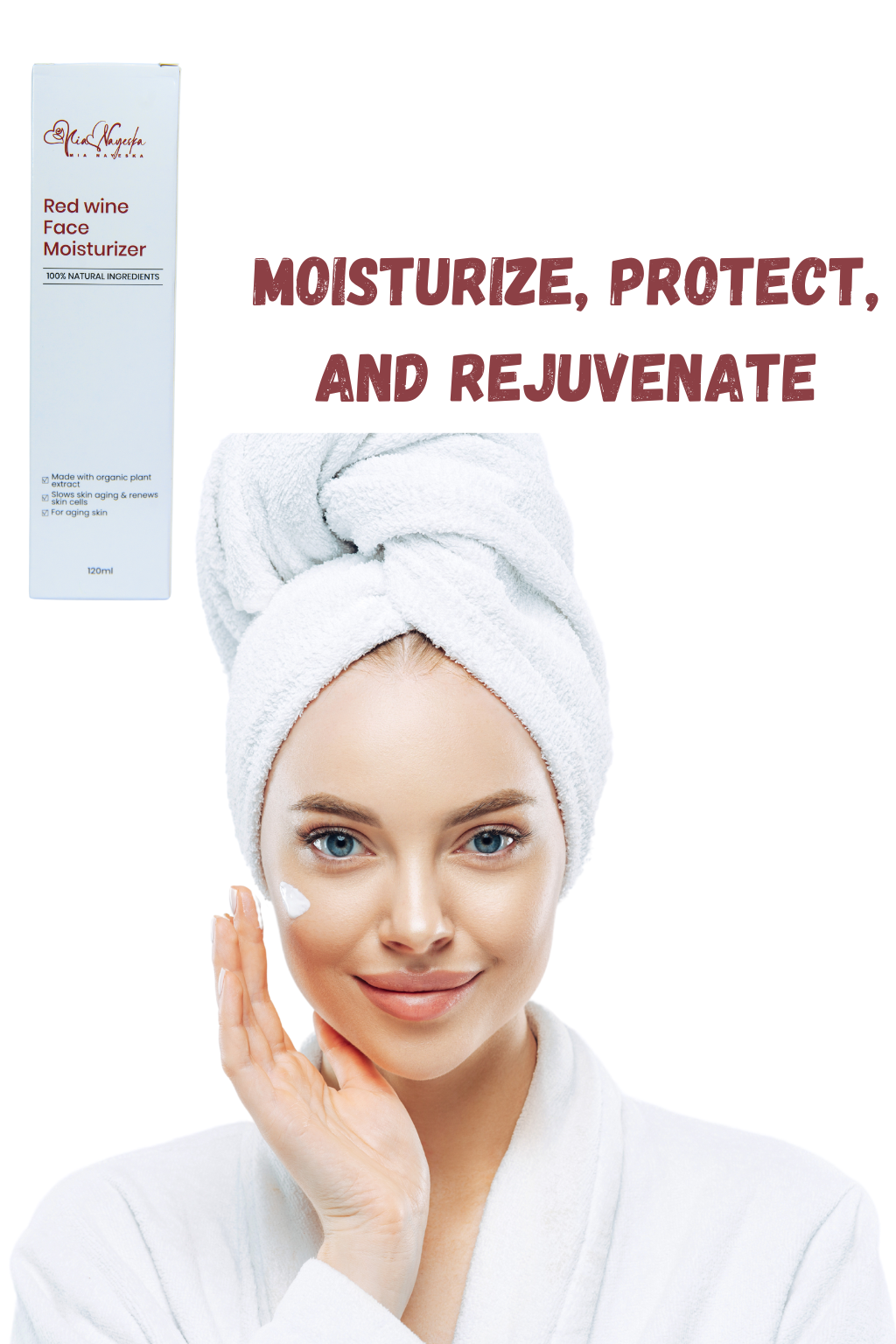 Velvety Glow: Red Wine Face Moisturizer – Hydrated, Youthful & Rejuvenated Skin