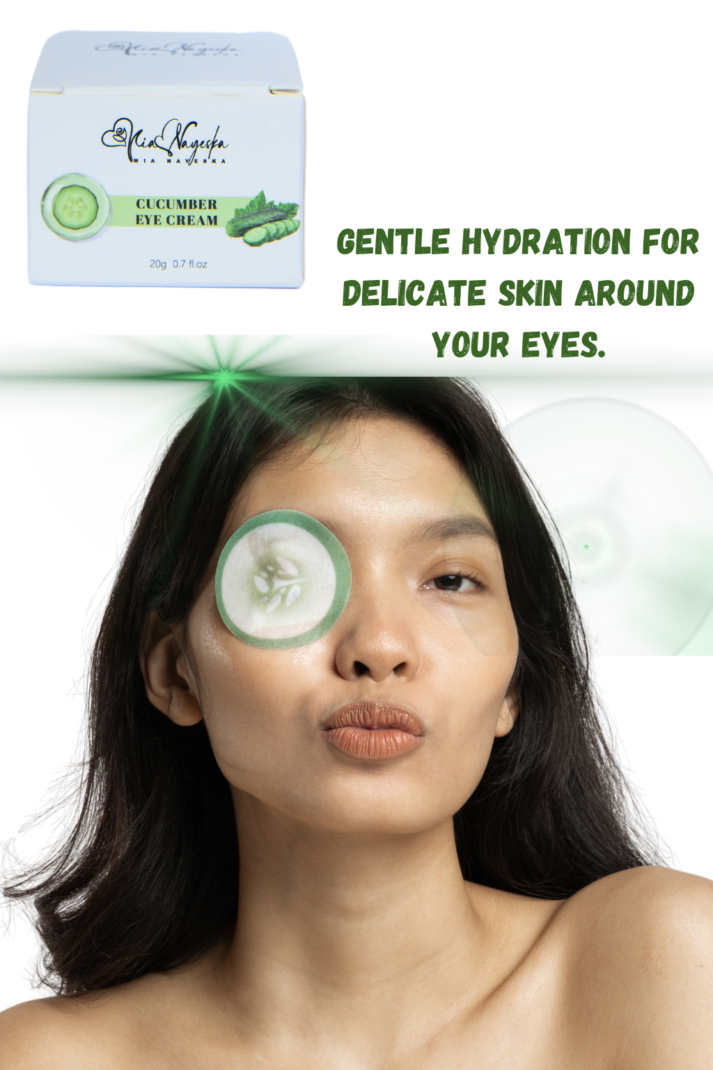 Bright Eyes: Cucumber Eye Cream – For a Refreshed, Youthful Look