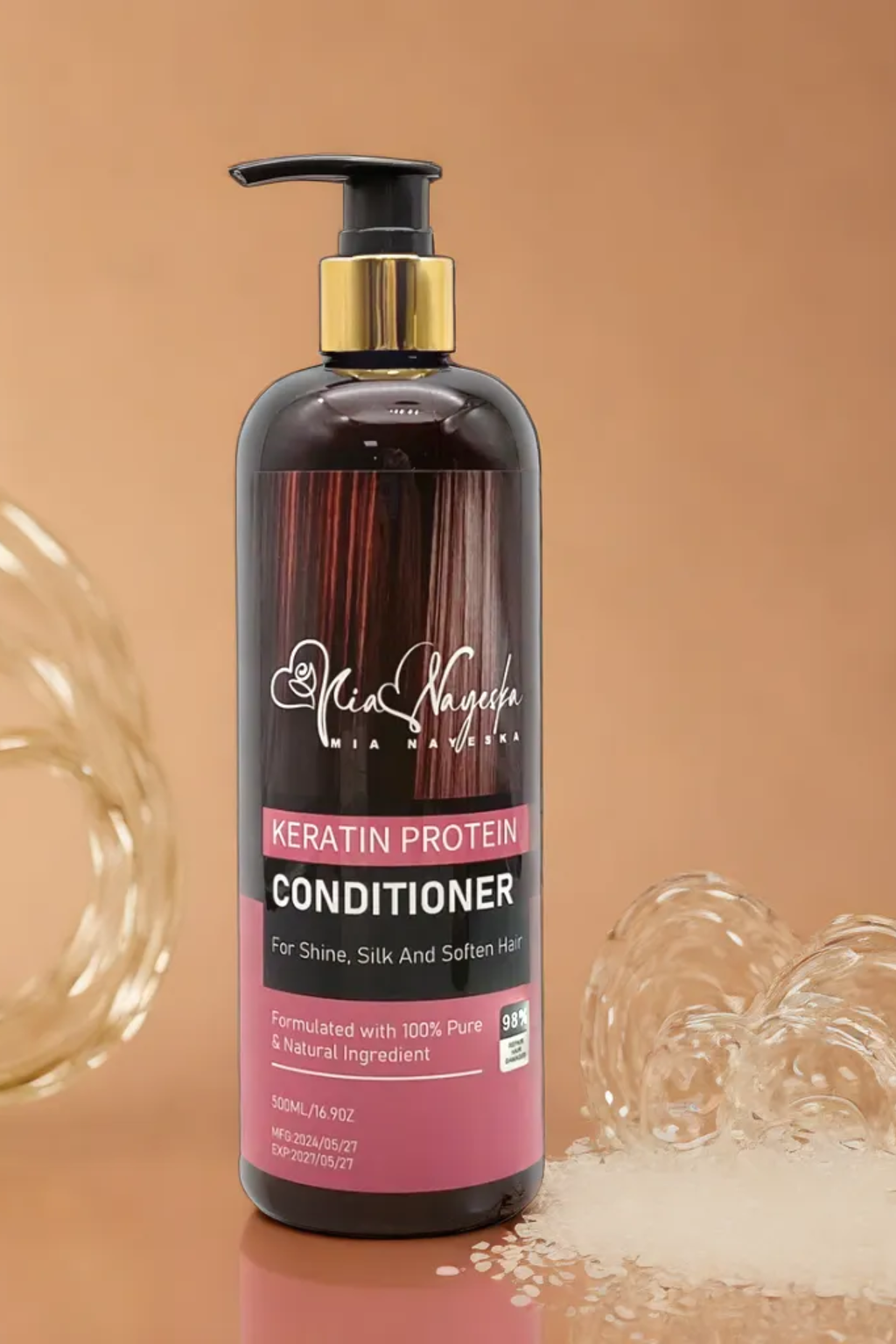 Pure Keratin Bliss: Conditioner – Silky, Smooth & Revitalized Hair