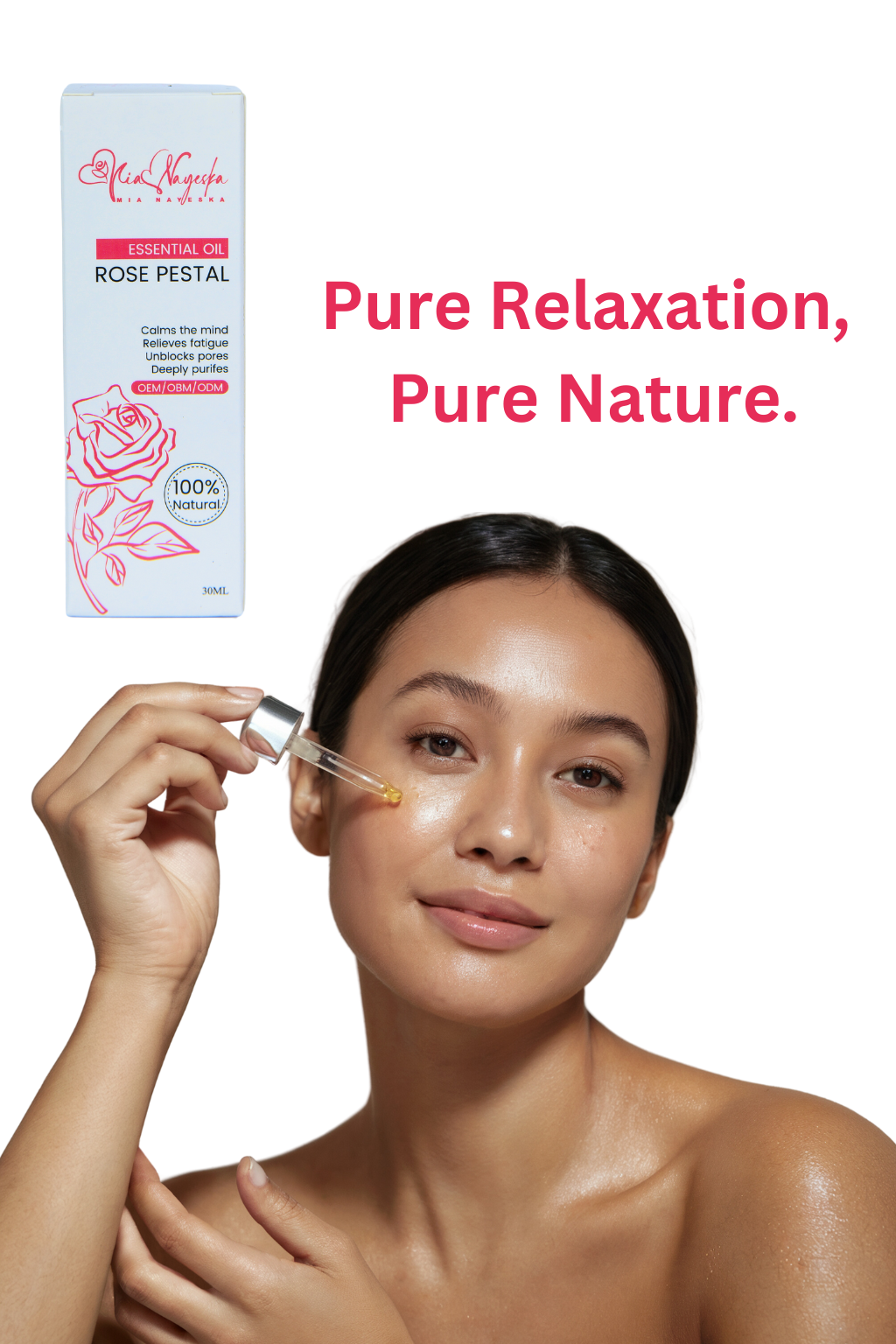 Blissful Hydration: Rose Massage Oil 30ml – For Soft, Smooth & Aromatic Skin