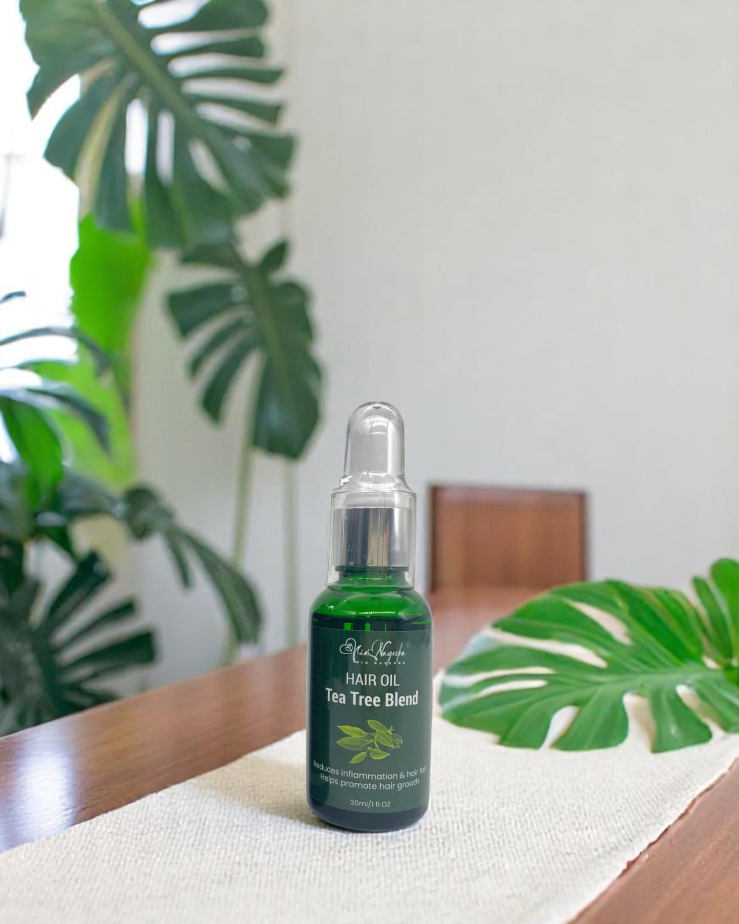 Tea Tree Hair Oil – Purifying & Refreshing Scalp Care
