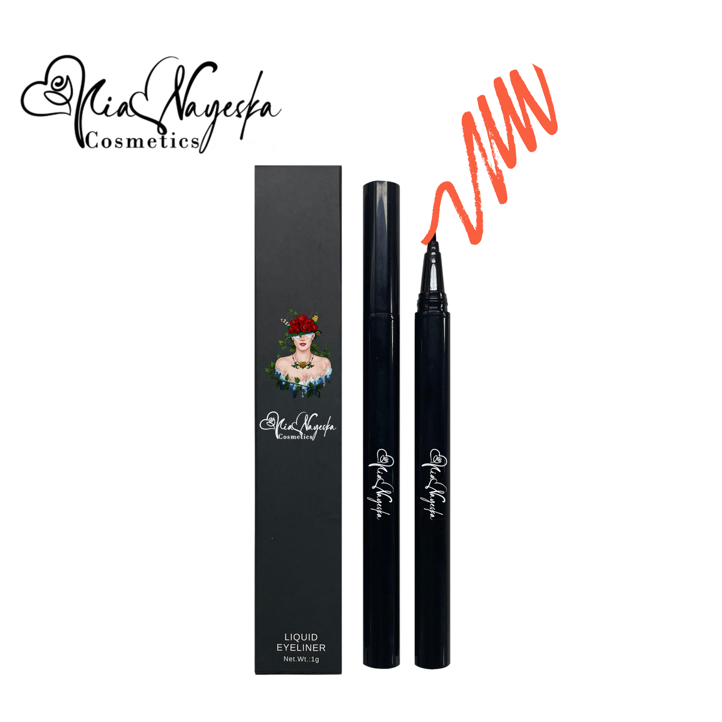 Bold Definition: Mia Nayeska Precision Eye Liner – Long-Lasting, Smudge-Free Perfection