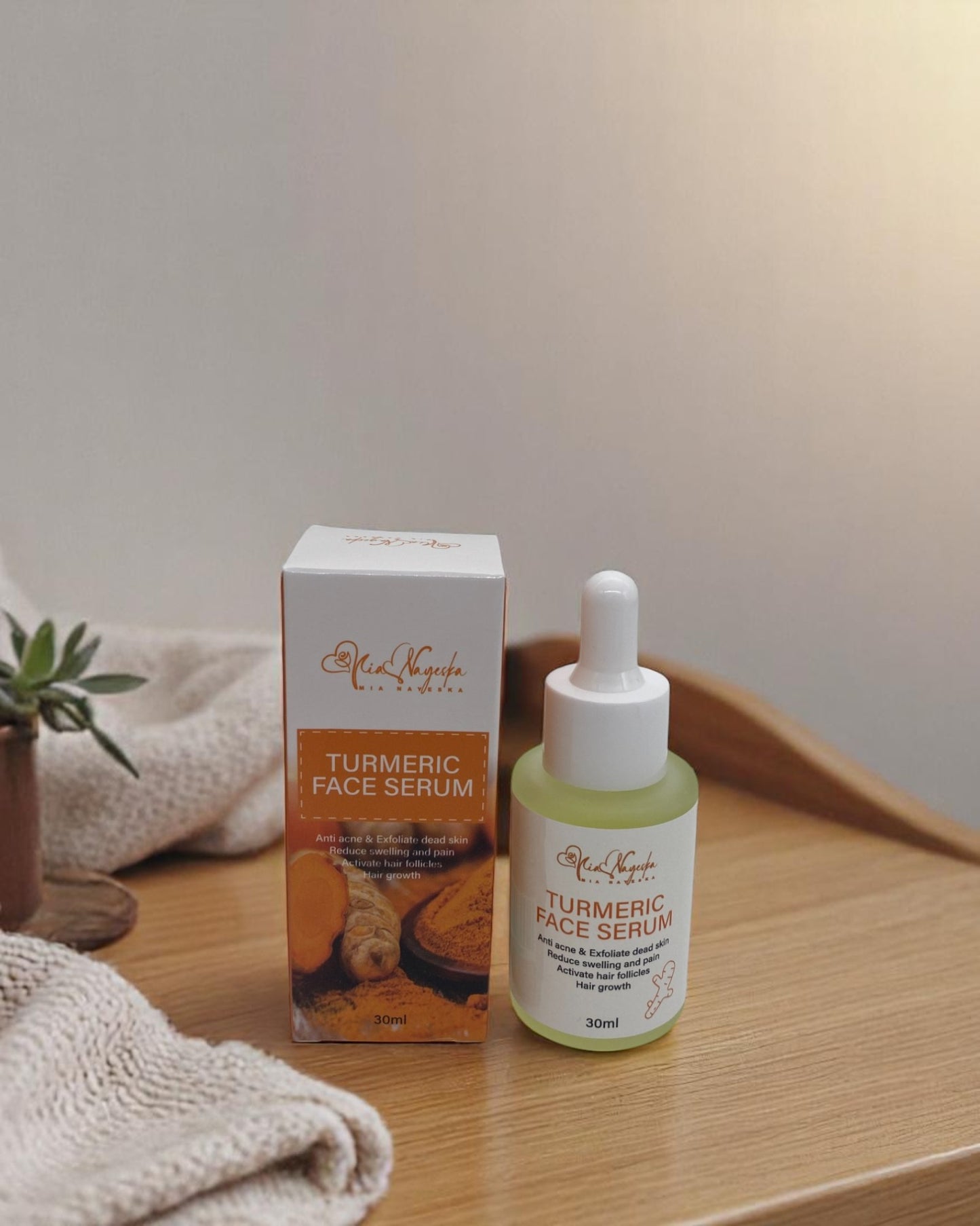Turmeric Serum – Anti-Aging, Dark Spot & Dullness Repair