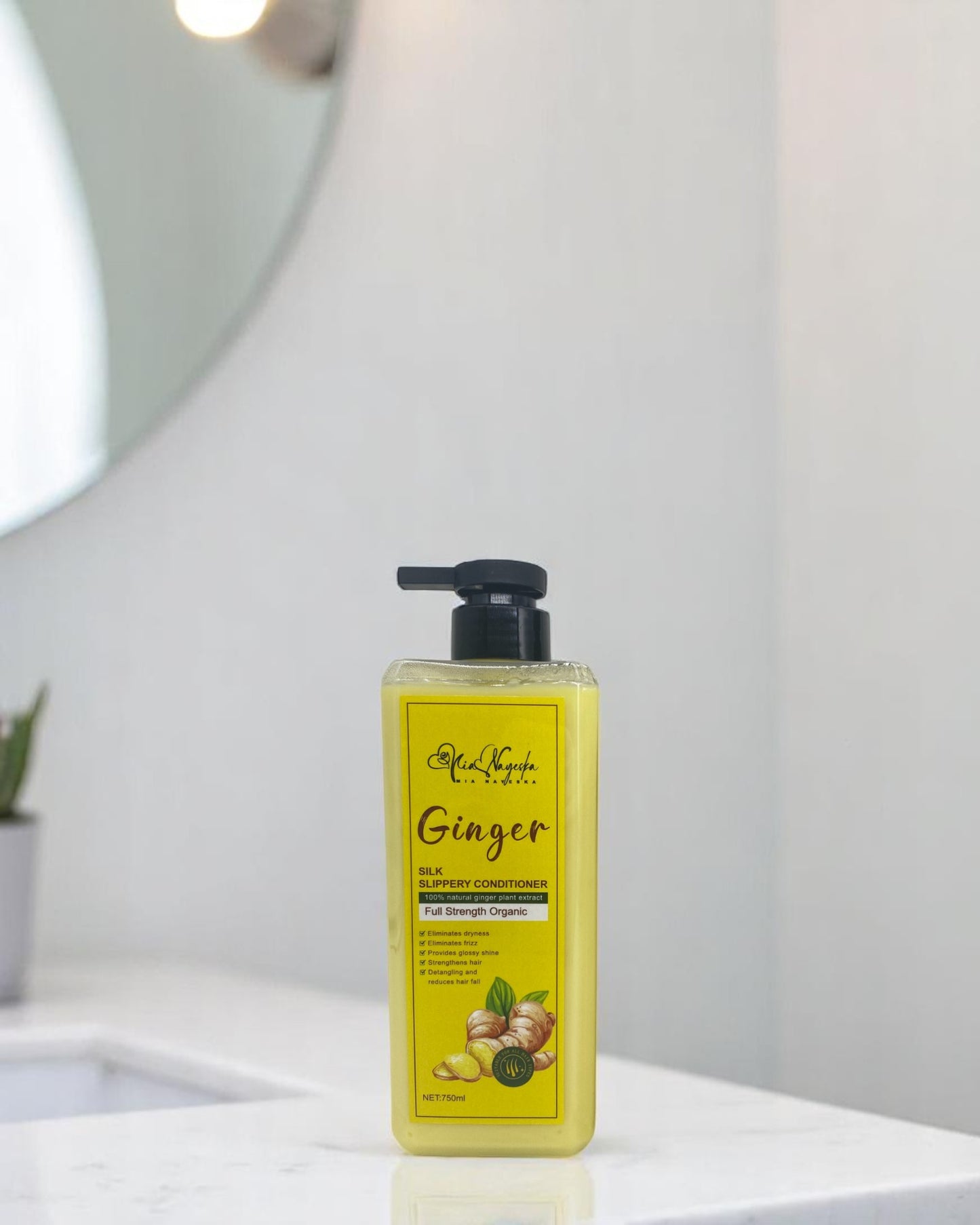 Ginger Conditioner – Organic Hair Growth & Anti-Hair Loss