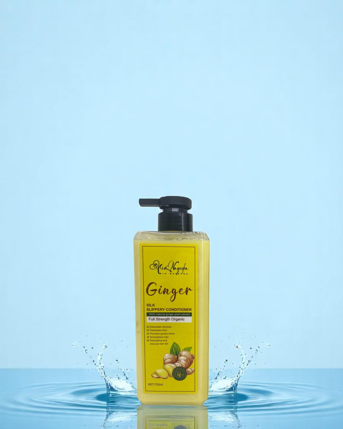 Ginger Conditioner – Organic Hair Growth & Anti-Hair Loss