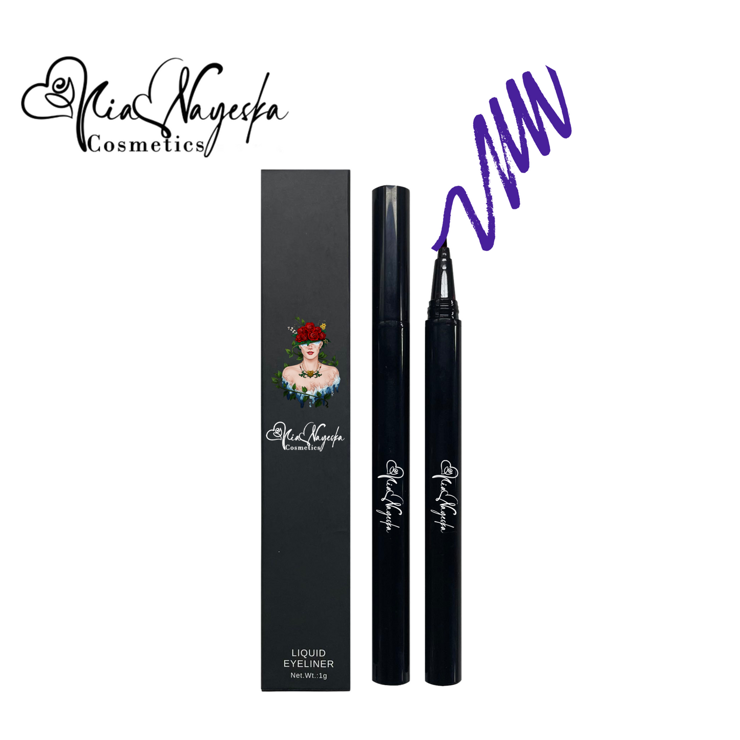 Bold Definition: Mia Nayeska Precision Eye Liner – Long-Lasting, Smudge-Free Perfection