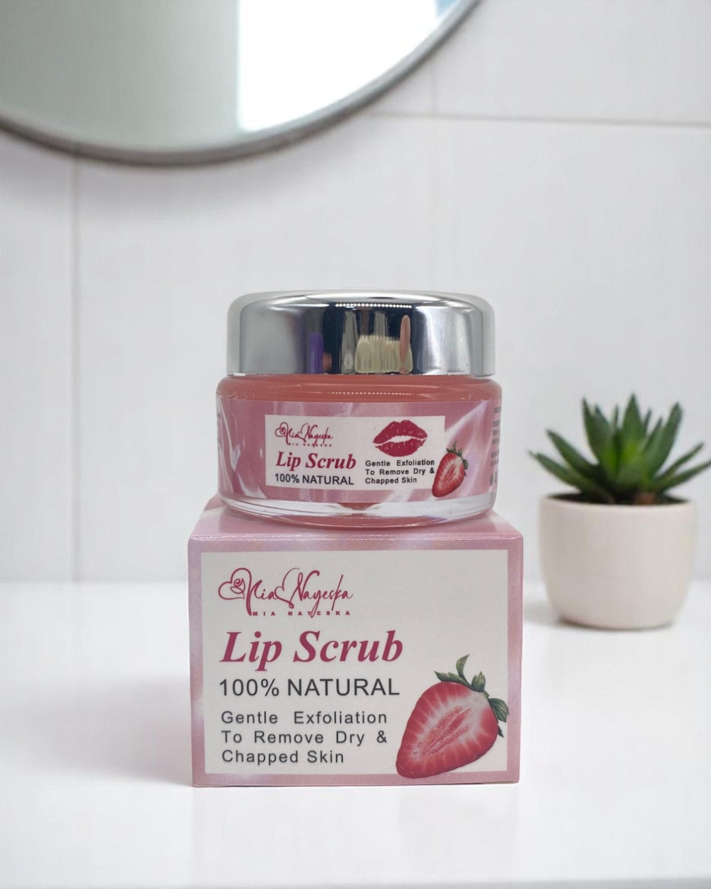 Smooth Kiss: Lip Scrub – For Soft, Smooth & Kissable Lips