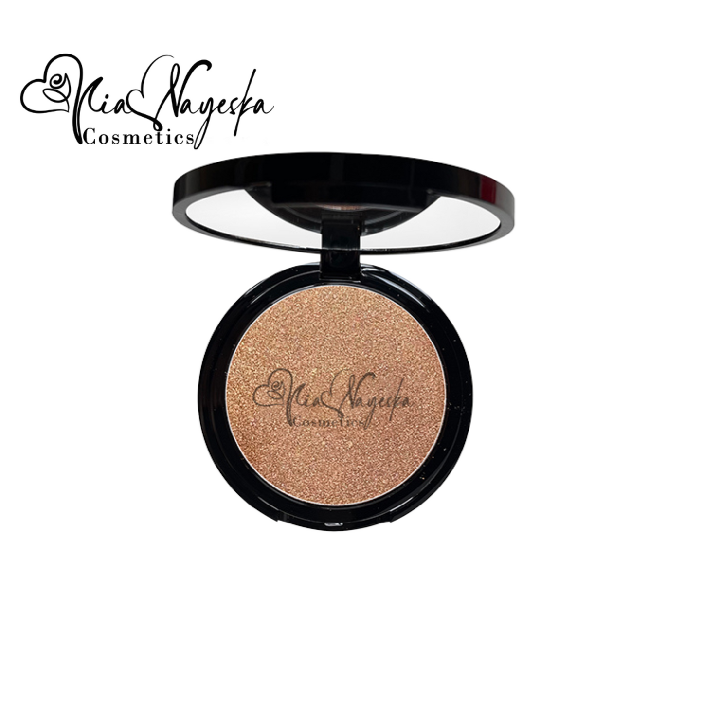 Radiant Glow: Mia Nayeska Highlighter Powder for a Seamless, Dewy Finish