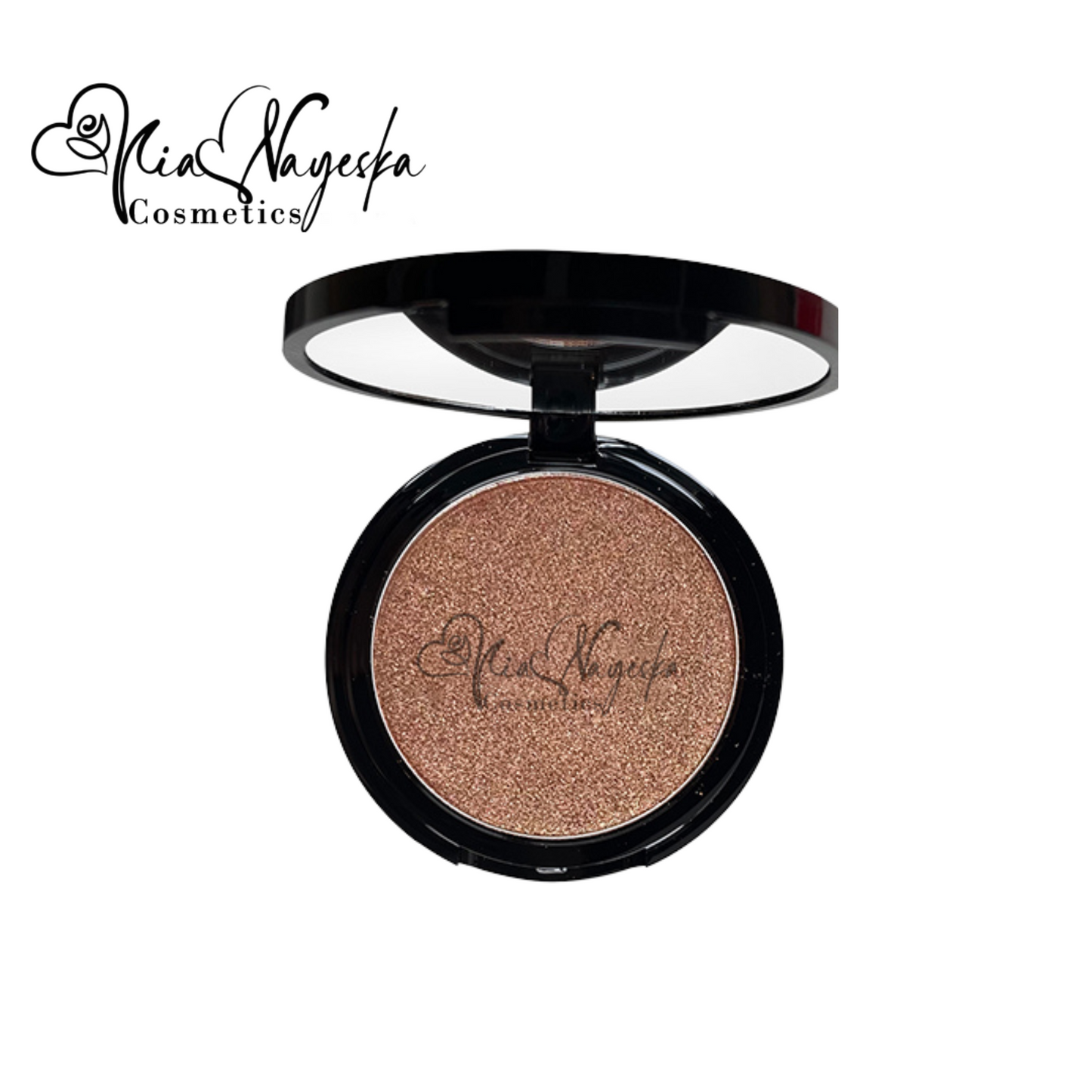 Radiant Glow: Mia Nayeska Highlighter Powder for a Seamless, Dewy Finish