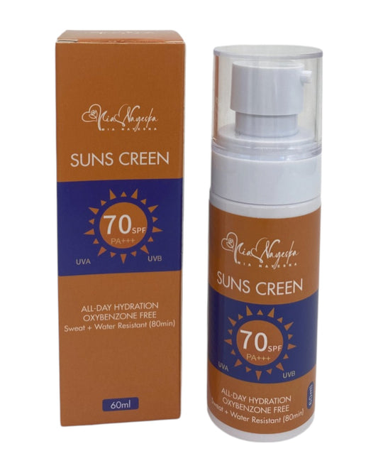 Sunscreen Cream – Moisturizing SPF 70 UV Sunblock