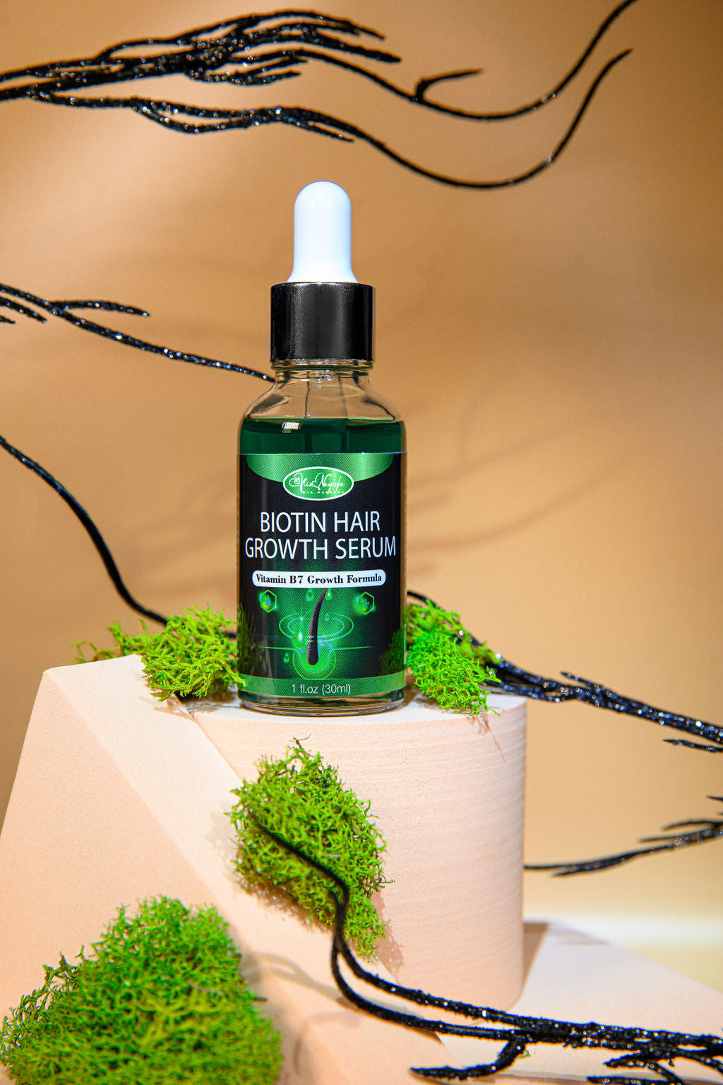 Biotin Boost: Hair Growth Serum 30ml for Thicker, Fuller, Healthier Locks