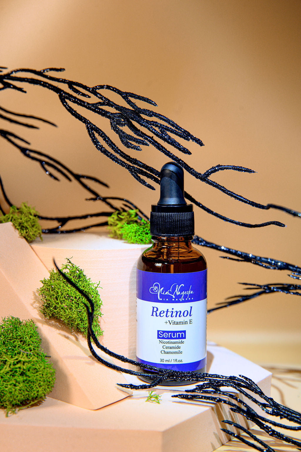 Luminous Revival: Retinol + Vitamin E Serum 30ml for Smooth, Hydrated, Youthful Skin