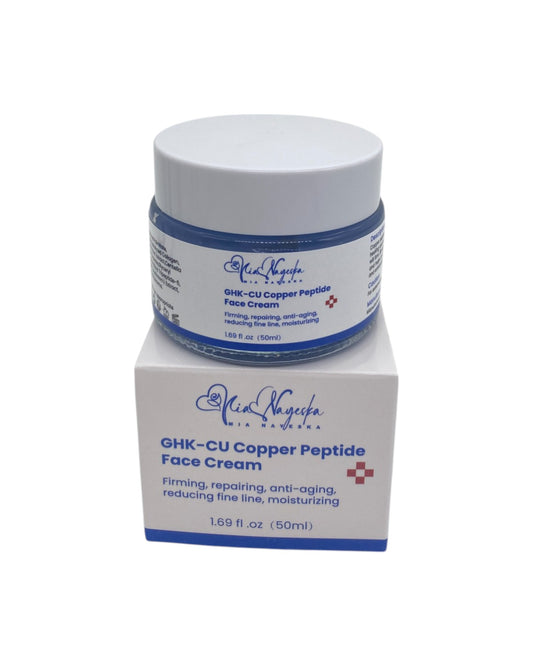 Blue Copper Peptide Cream – Hydrating & Anti-Aging Moisturizer