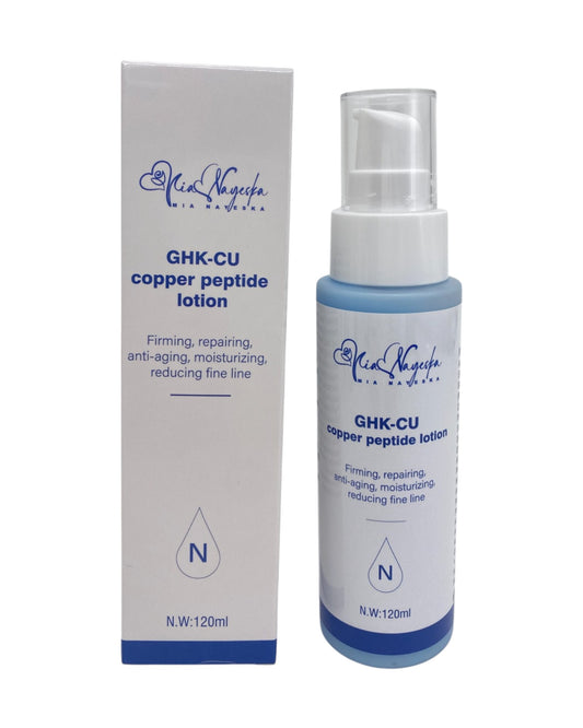 Blue Copper Peptide Lotion – Hydrating & Skin-Firming Moisturizer
