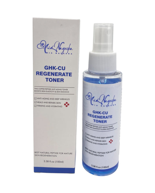 Blue Copper Peptide Toner – Hydrating & Skin Renewal Formula