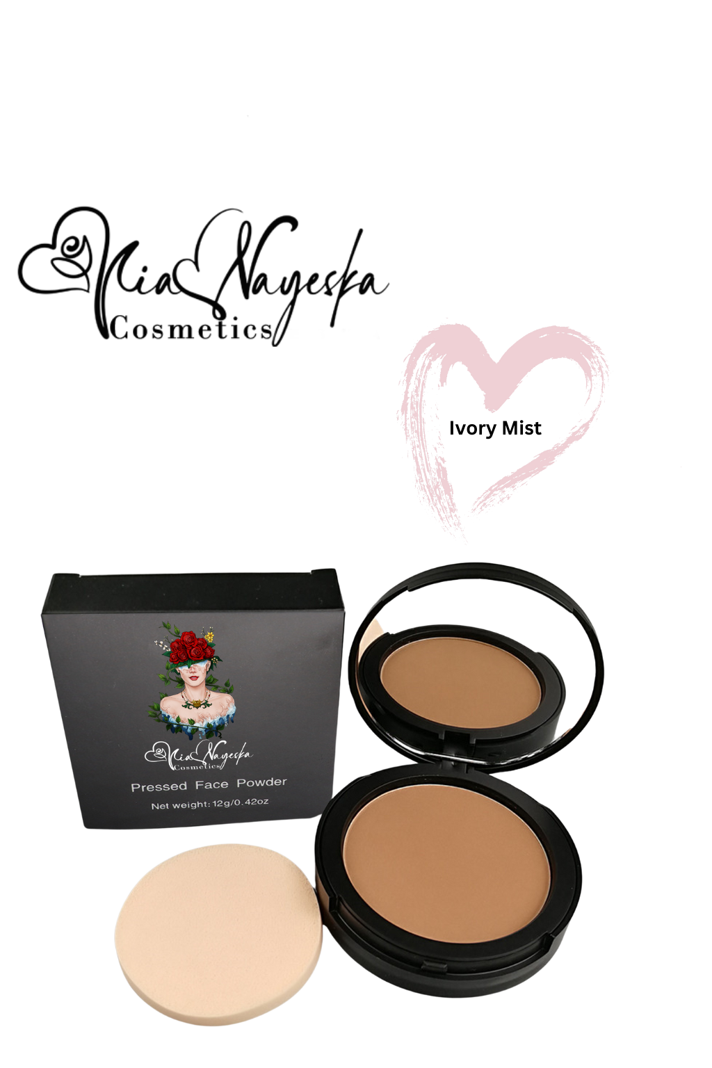 Impeccable Glow: Mia Nayeska Pressed Powder for Smooth, Airbrushed Perfection