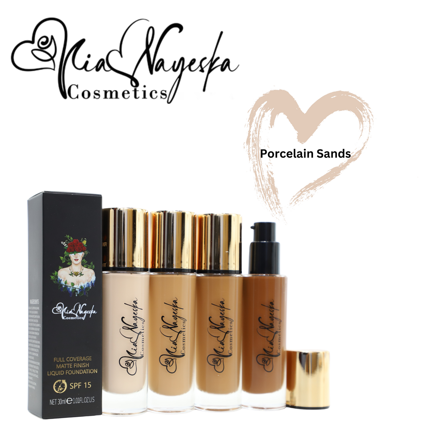 Skin Perfected: Mia Nayeska Liquid Foundation for Seamless, Natural Coverage