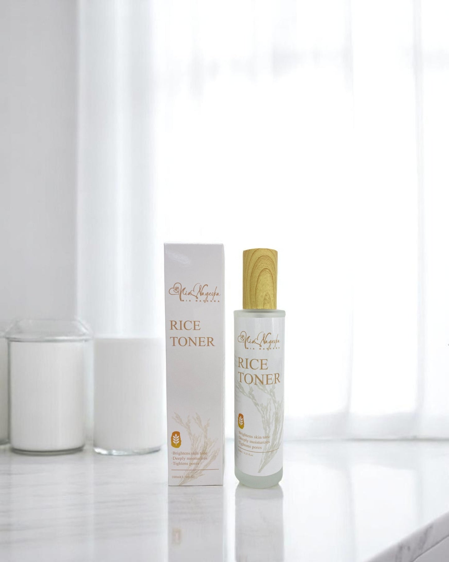 Rice Facial Care Toner – Hydrating & Brightening Skin Refresher